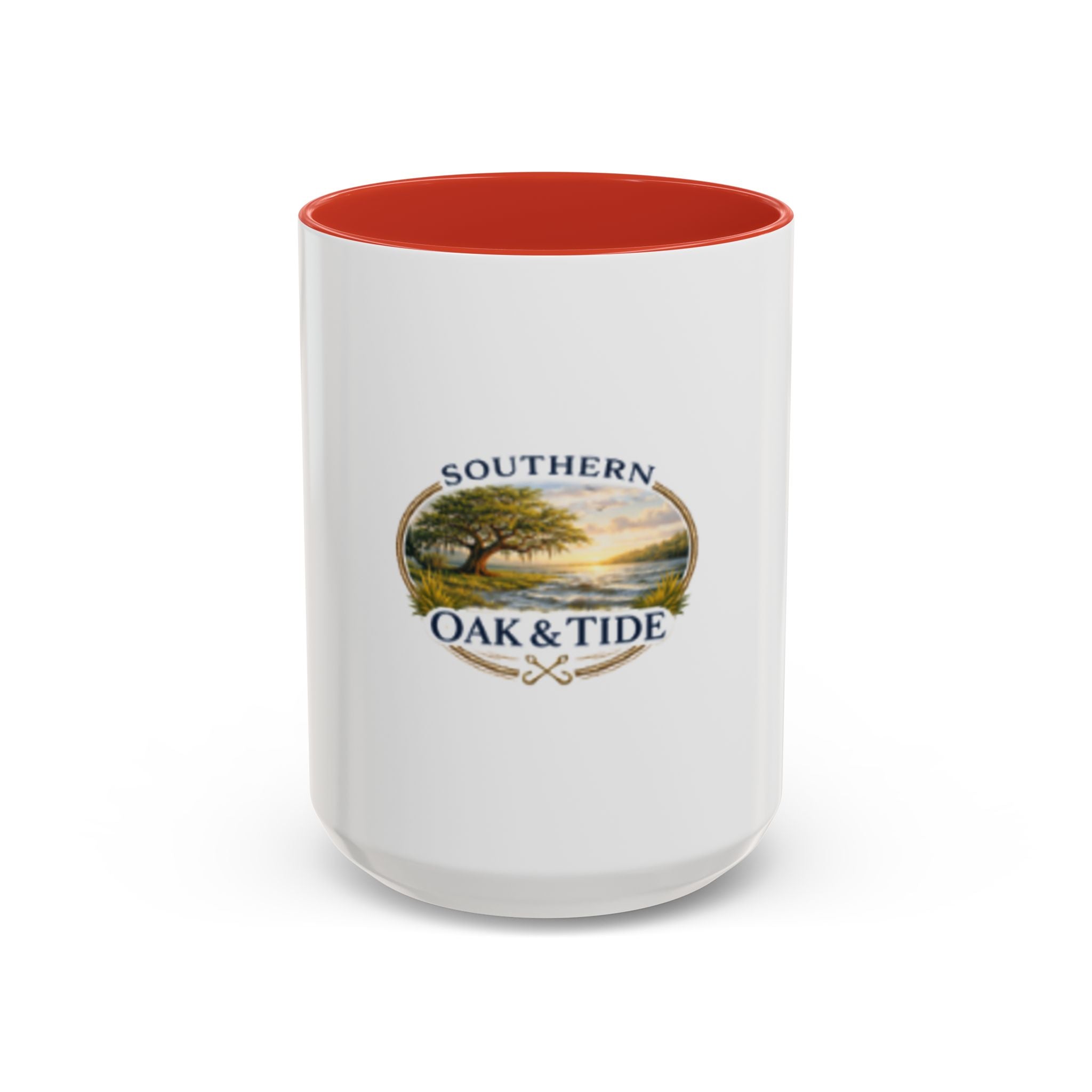 Southern Oak & Tide Mug | Coastal Oak Tree Scenic Coffee Cup