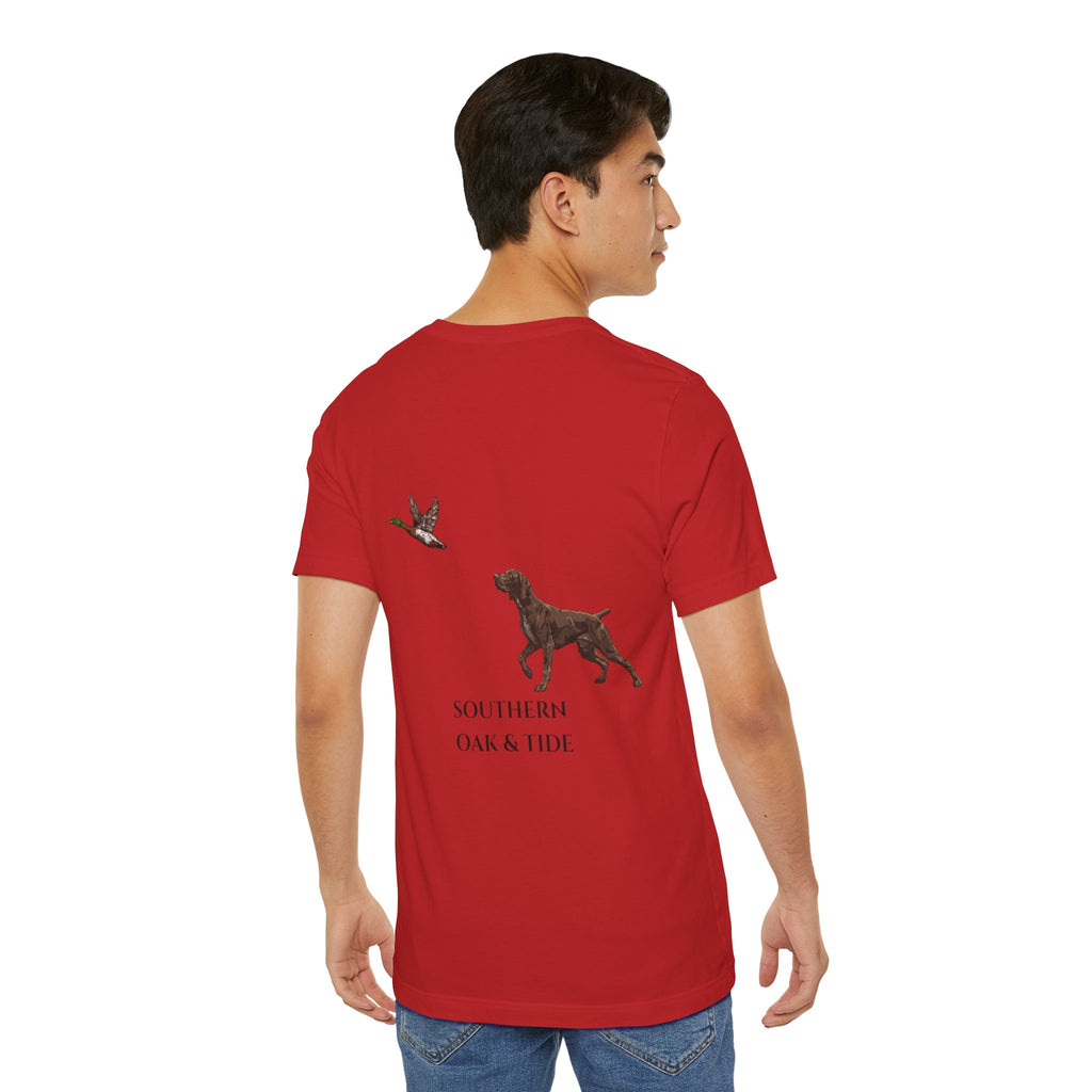 Southern Oak & Tide Hunting Dog T-Shirt