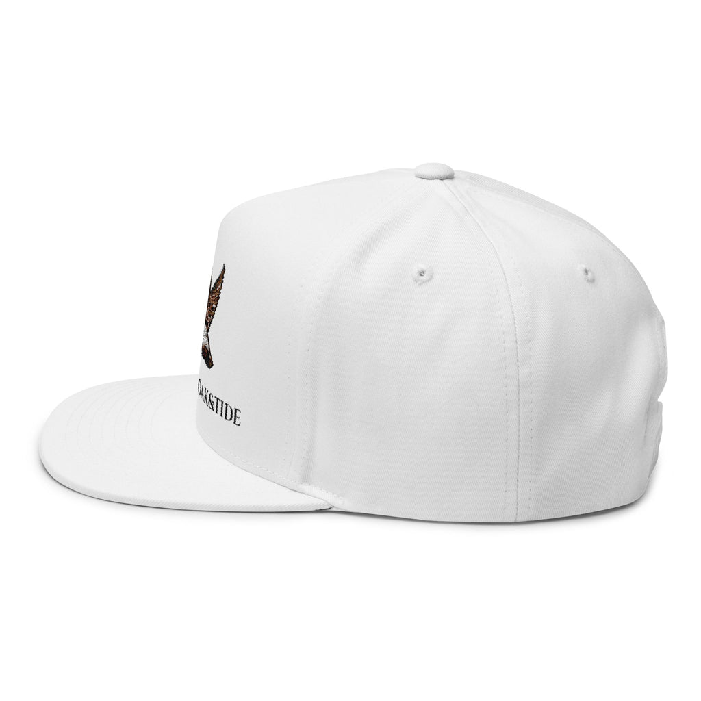 Duck Embroidered Flat Bill Cap — Southern Oak & Tide Logo