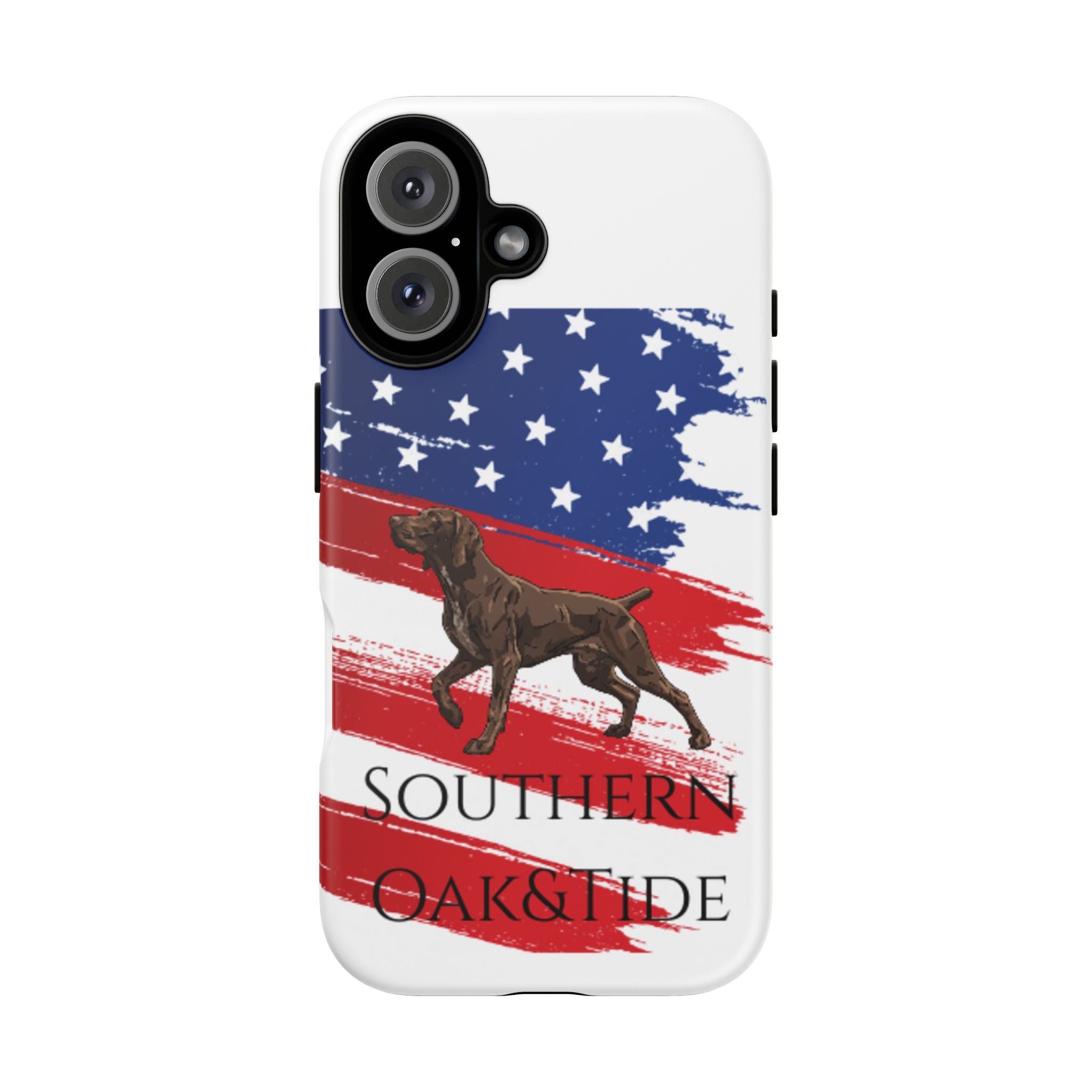 American Flag Pointer Dog phone case | Tough Cases