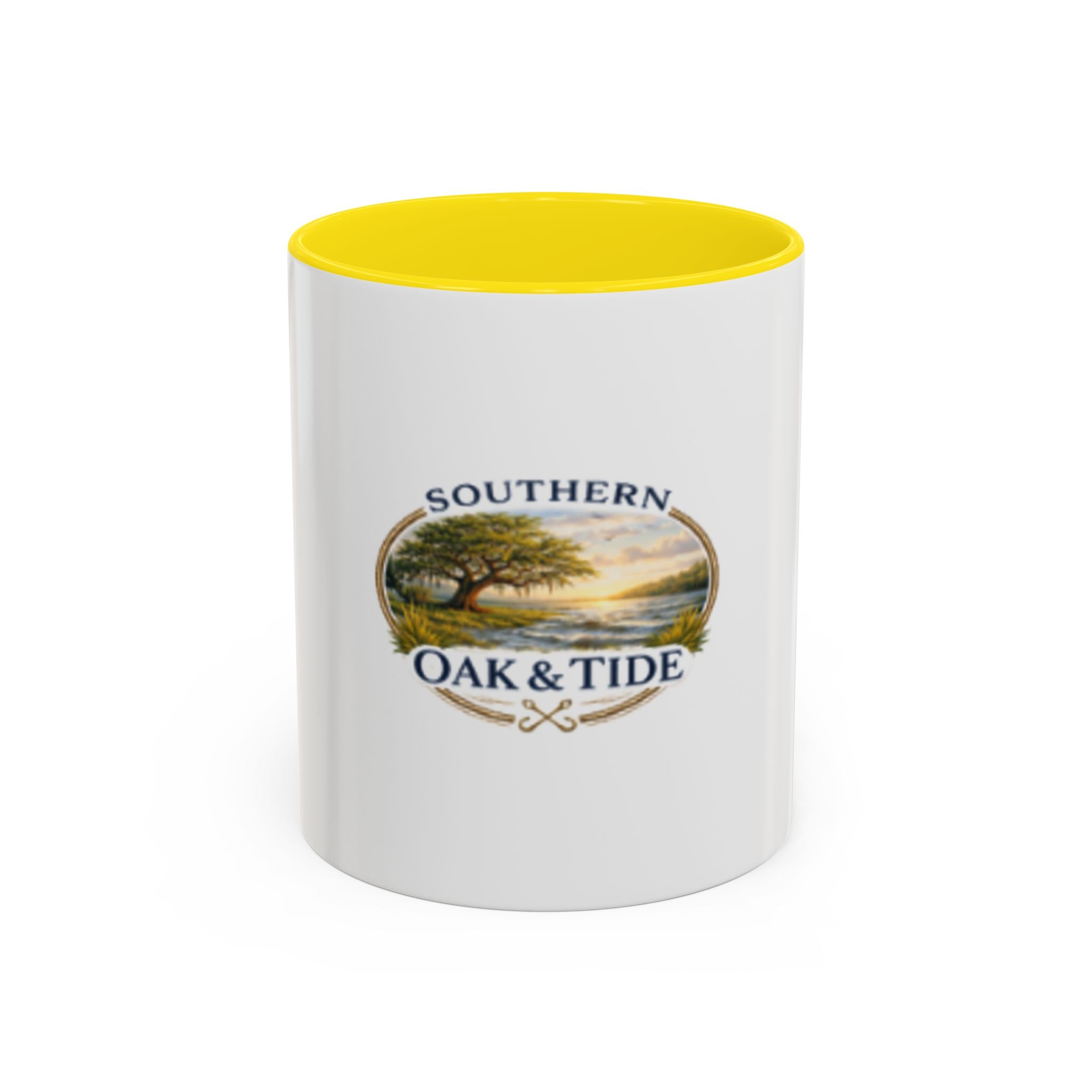 Southern Oak & Tide Mug | Coastal Oak Tree Scenic Coffee Cup