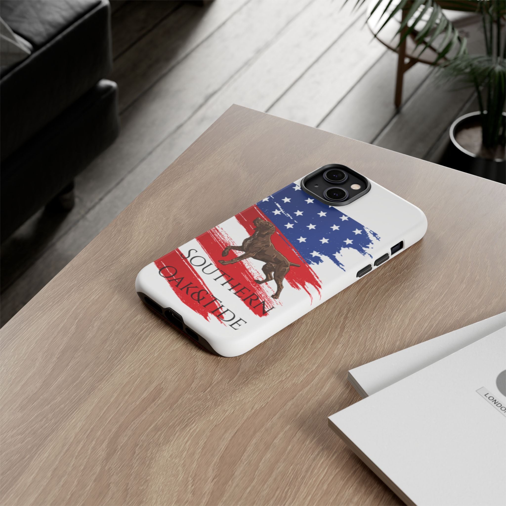 American Flag Pointer Dog phone case | Tough Cases