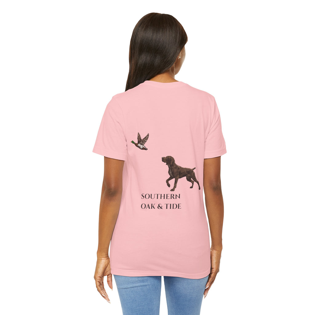 Southern Oak & Tide Hunting Dog T-Shirt