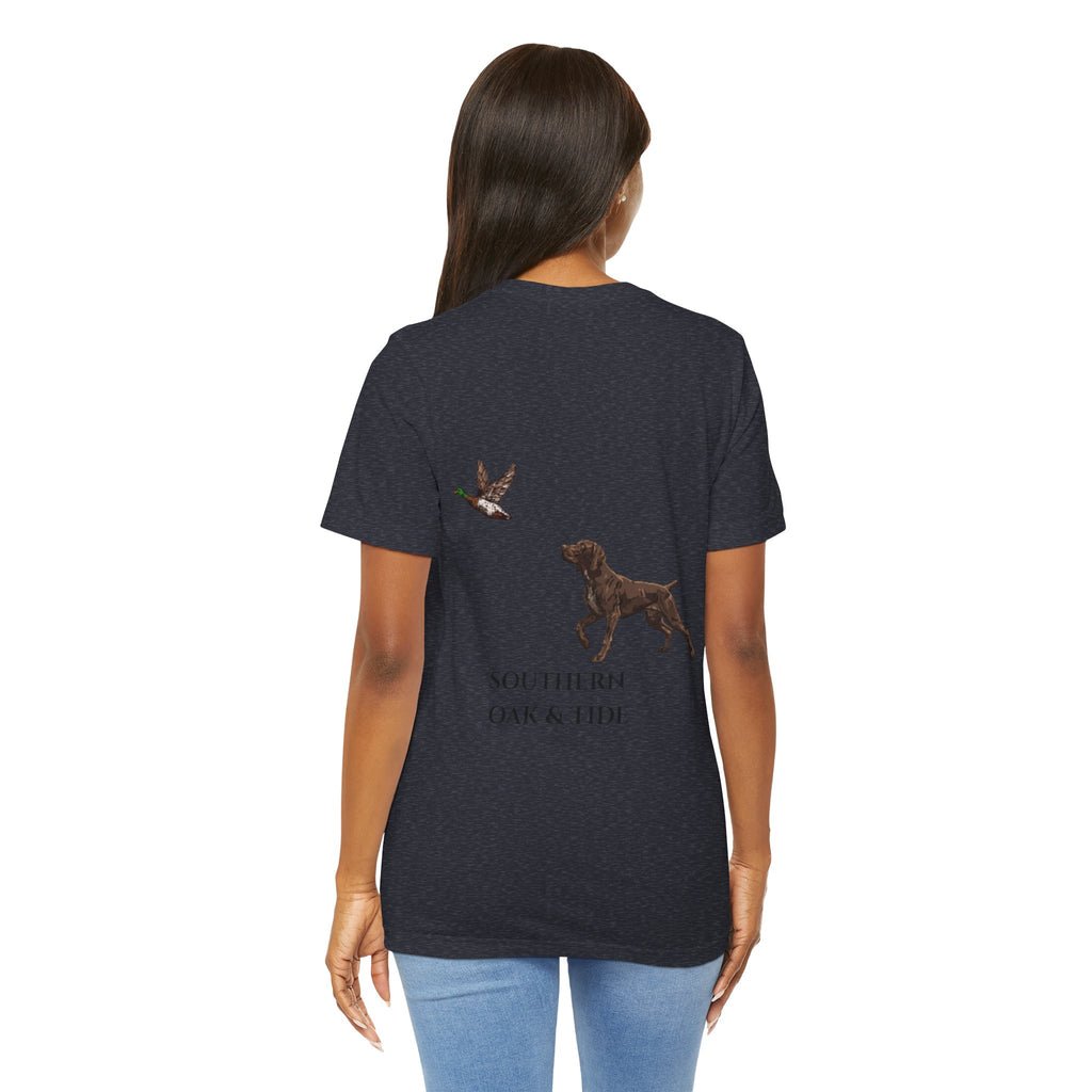 Southern Oak & Tide Hunting Dog T-Shirt