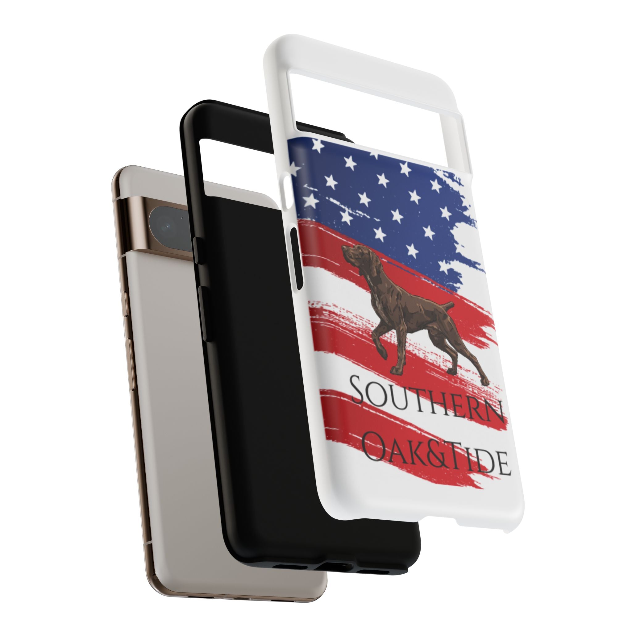 American Flag Pointer Dog phone case | Tough Cases