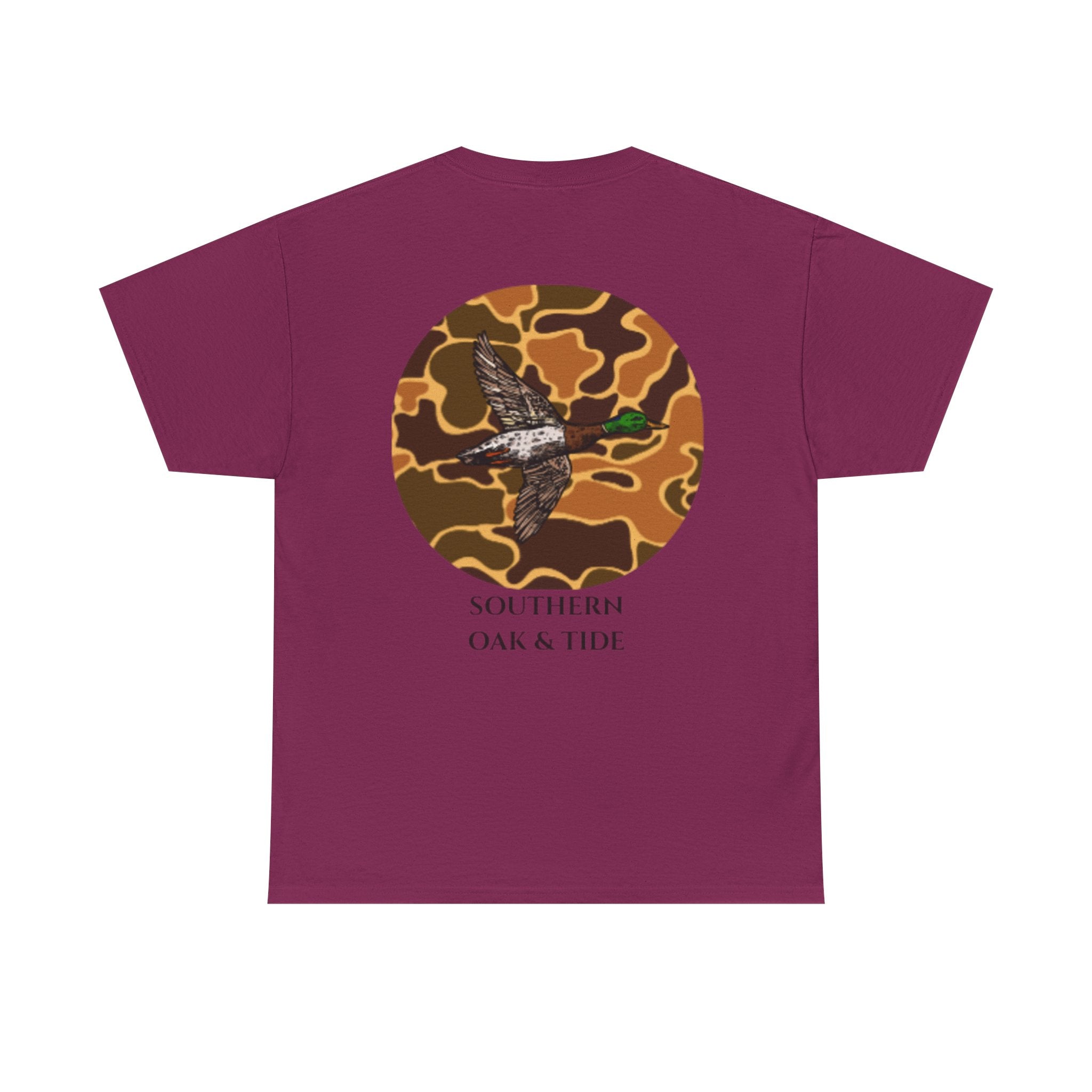 Unisex Heavy Cotton Tee (camo & duck)