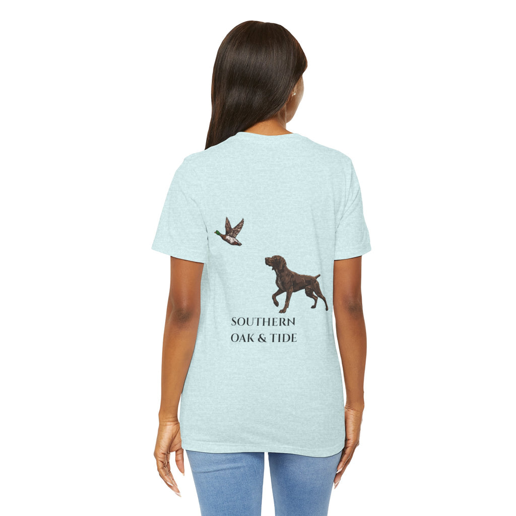 Southern Oak & Tide Hunting Dog T-Shirt