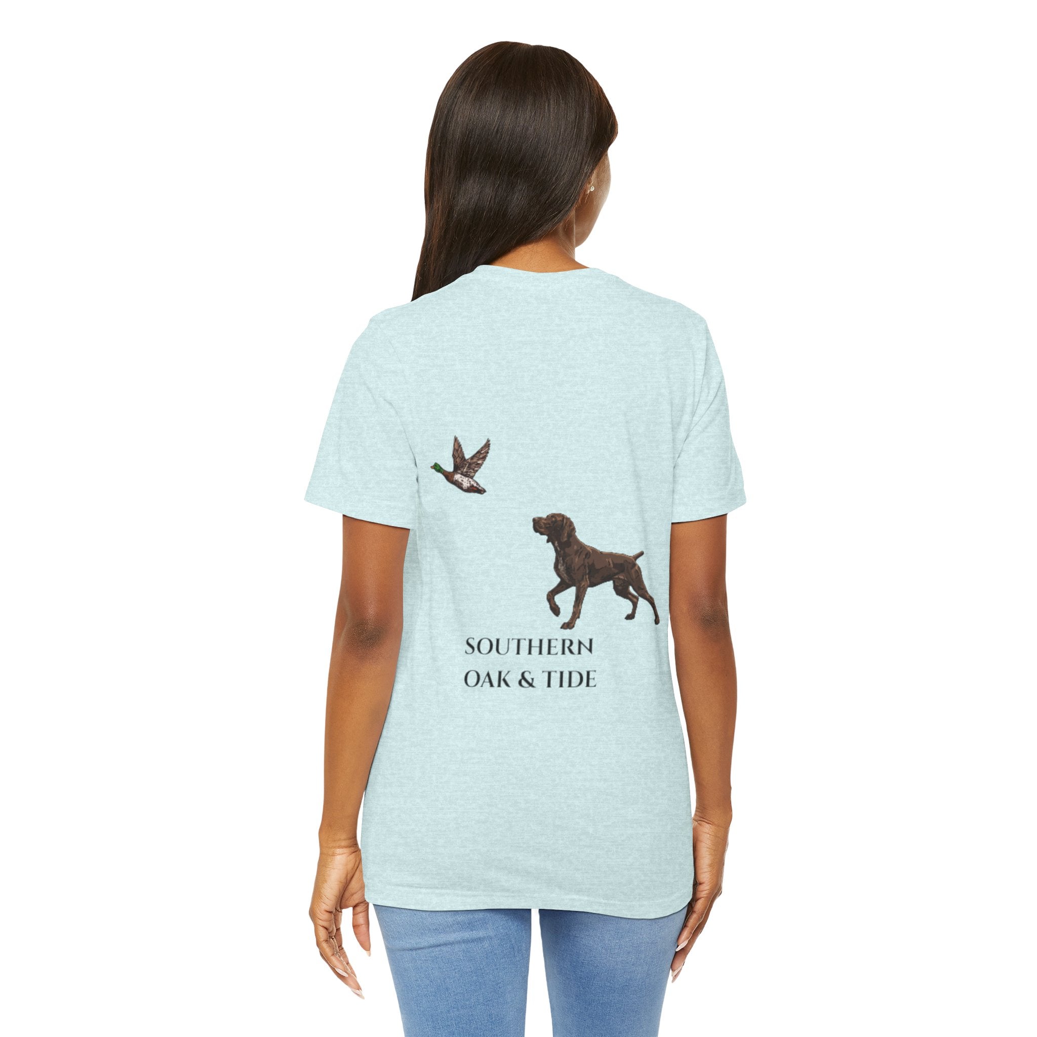 Southern Oak & Tide Hunting Dog T-Shirt