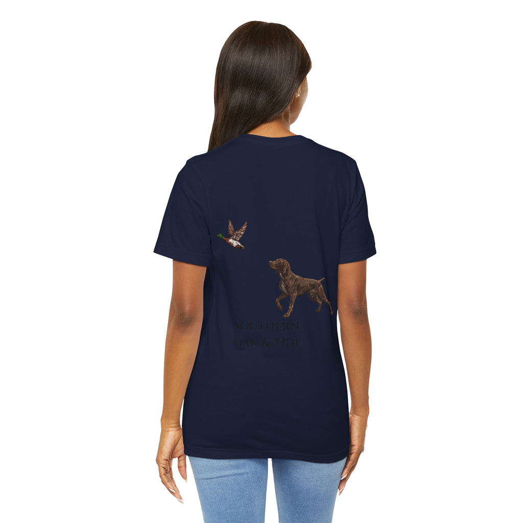 Southern Oak & Tide Hunting Dog T-Shirt