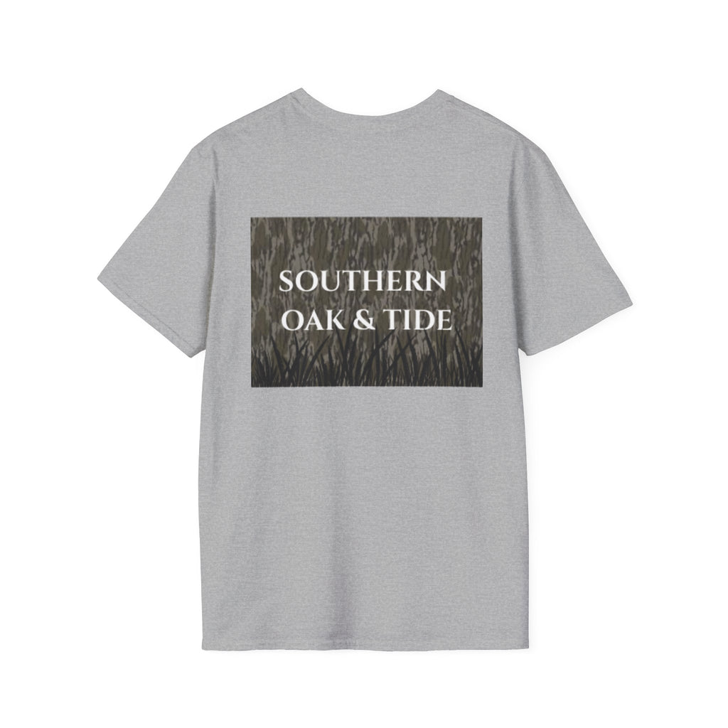 Southern Oak & Tide T-Shirt | Coastal Marsh Design, Logo Tee