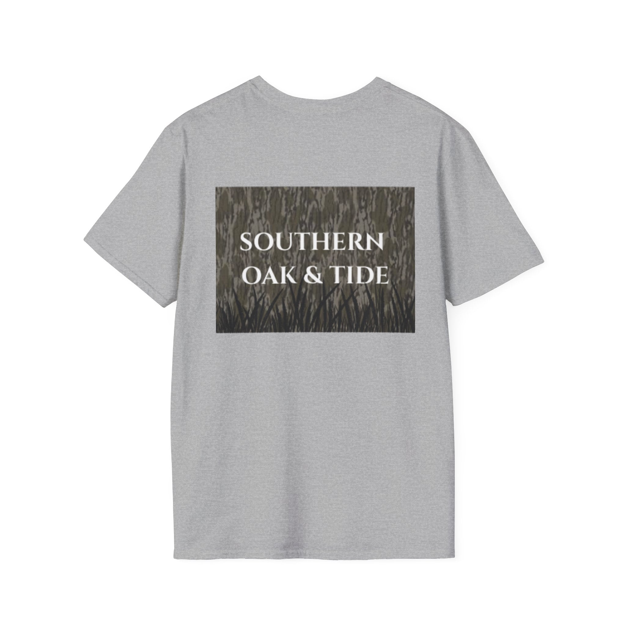 Southern Oak & Tide T-Shirt | Coastal Marsh Design, Logo Tee