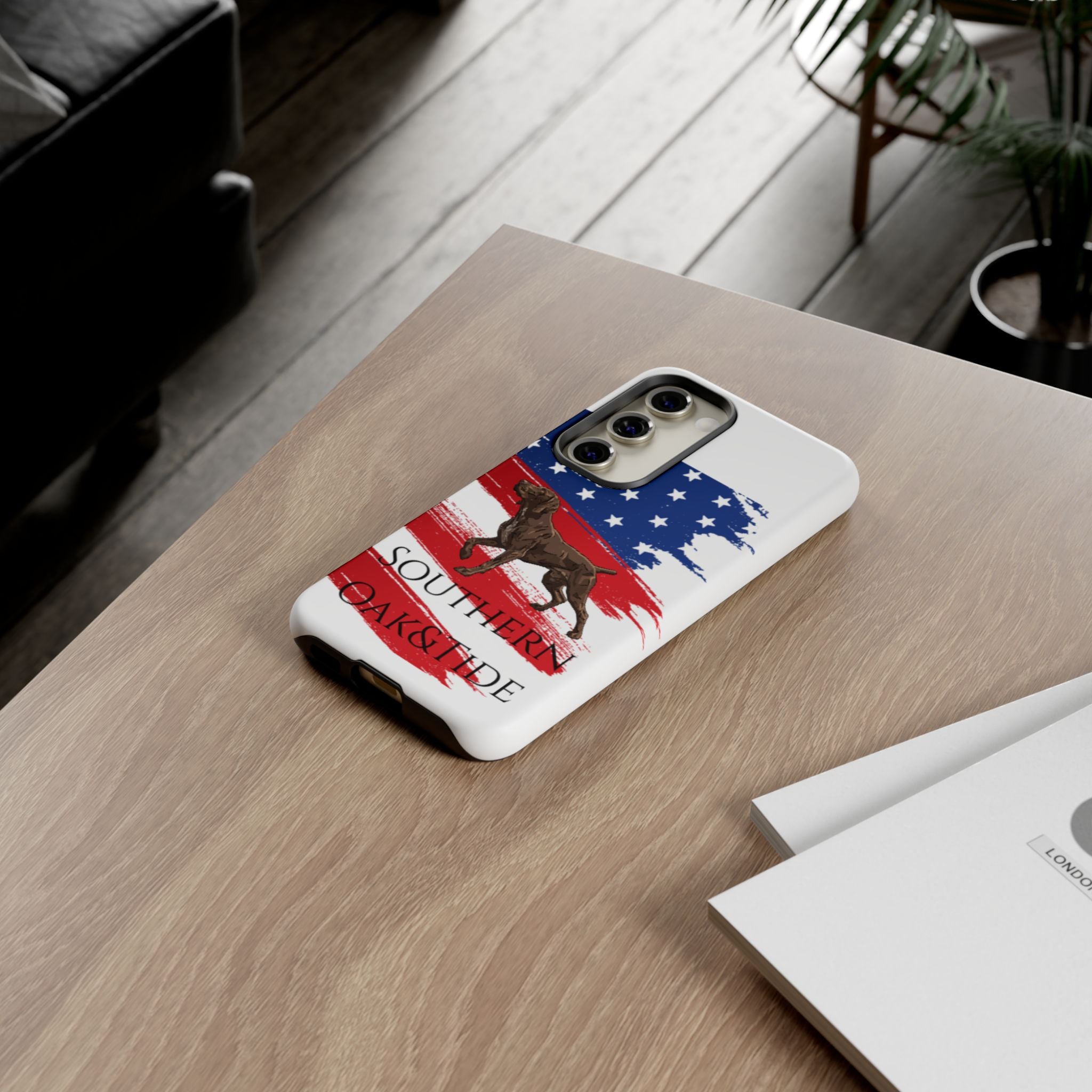 American Flag Pointer Dog phone case | Tough Cases