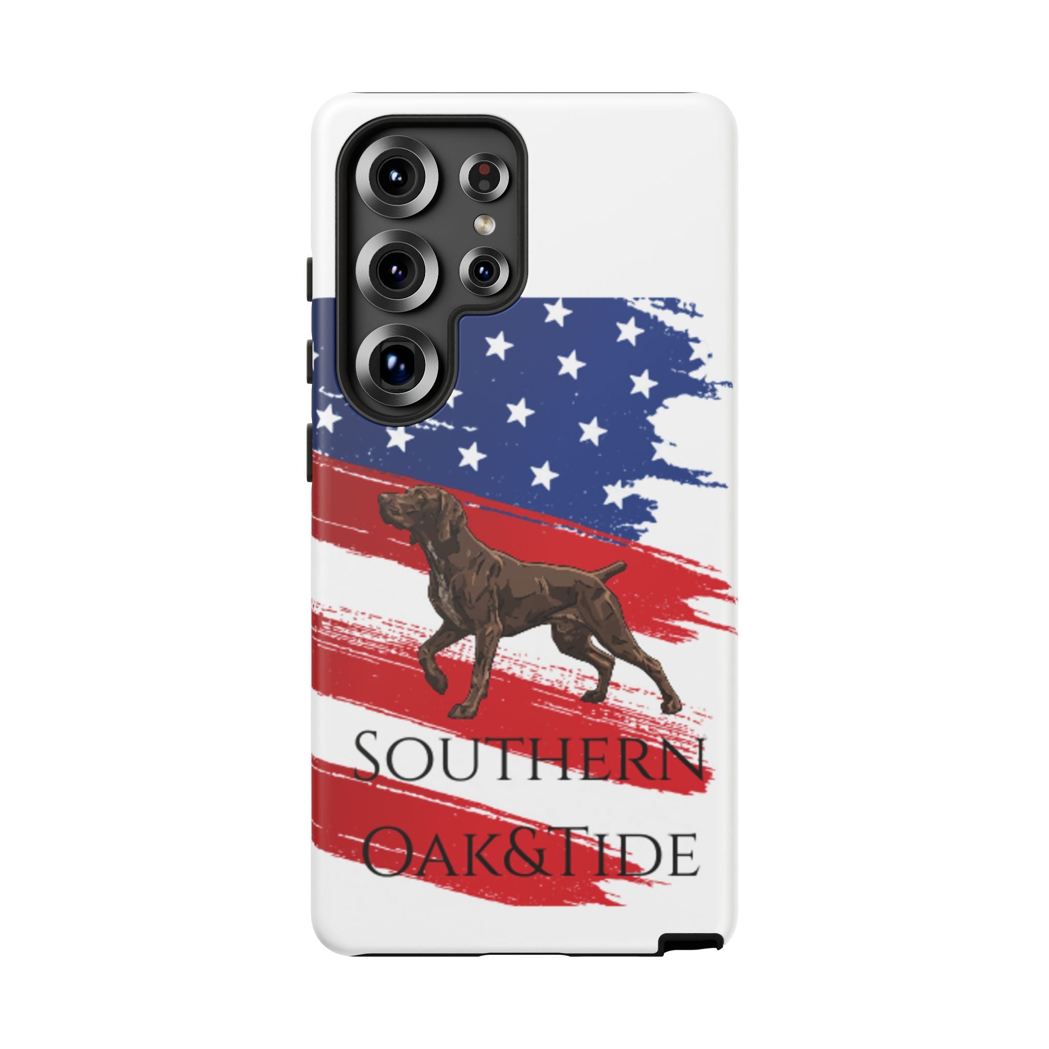 American Flag Pointer Dog phone case | Tough Cases