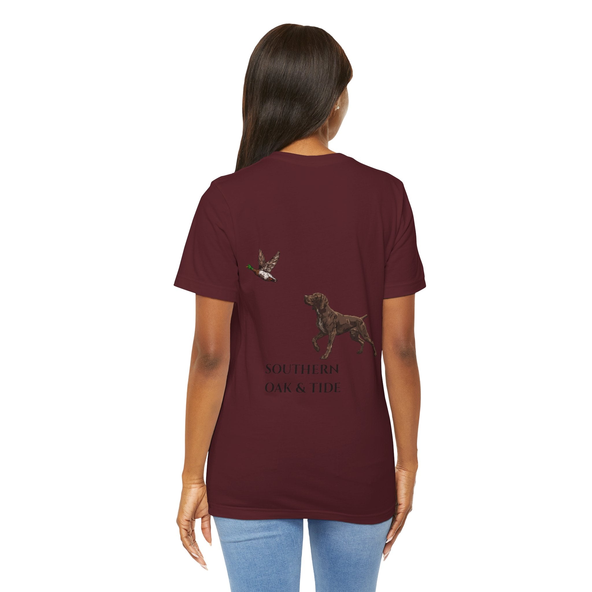 Southern Oak & Tide Hunting Dog T-Shirt