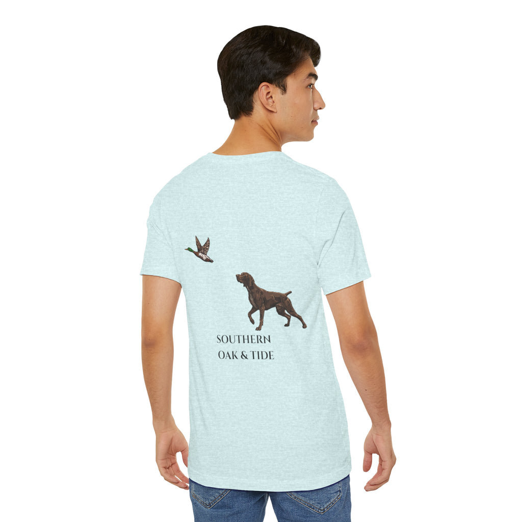 Southern Oak & Tide Hunting Dog T-Shirt