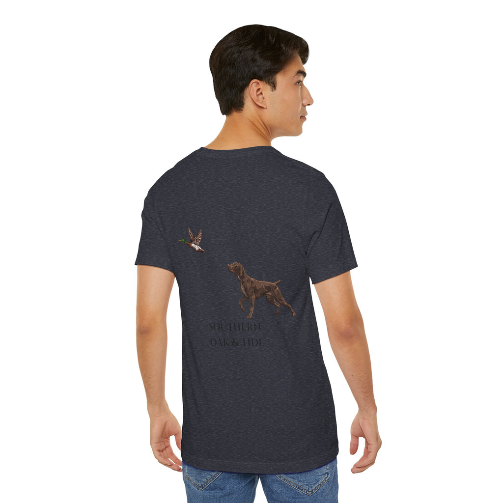 Southern Oak & Tide Hunting Dog T-Shirt