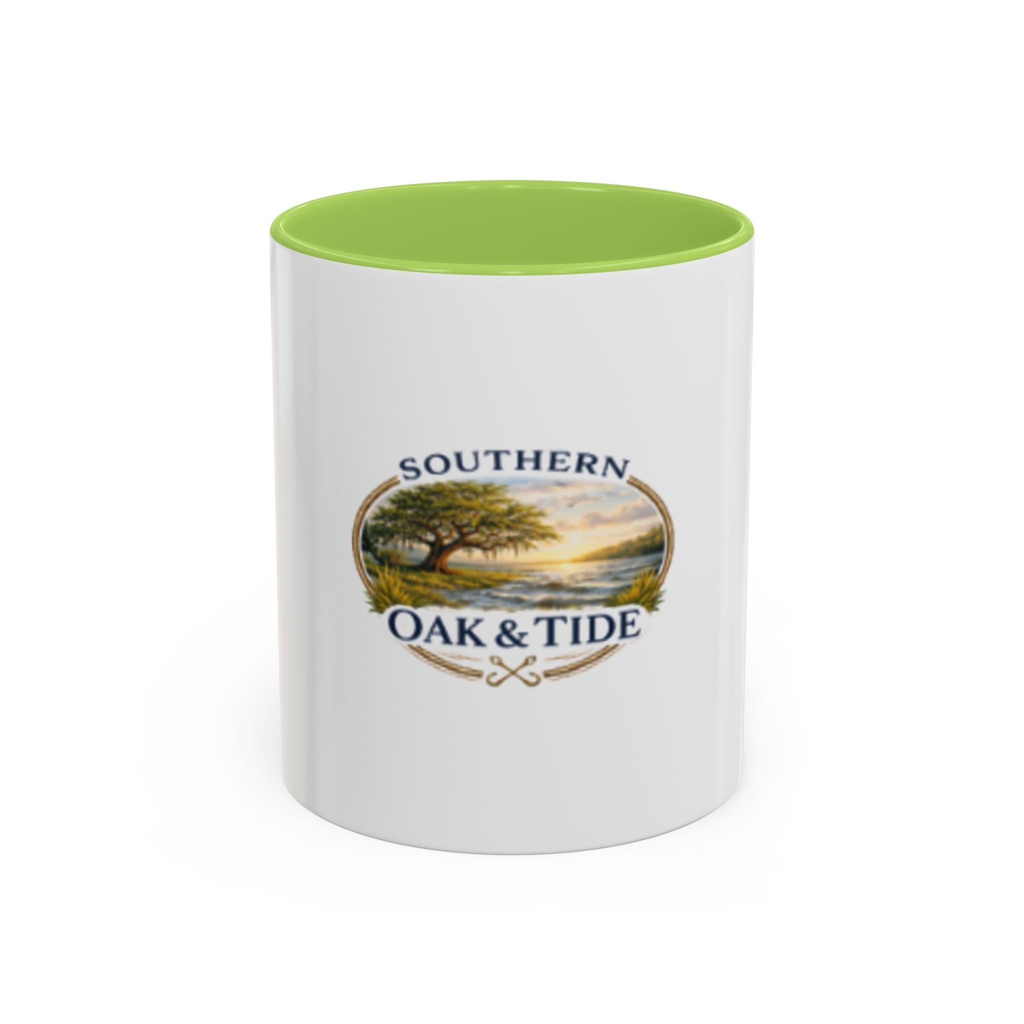 Southern Oak & Tide Mug | Coastal Oak Tree Scenic Coffee Cup