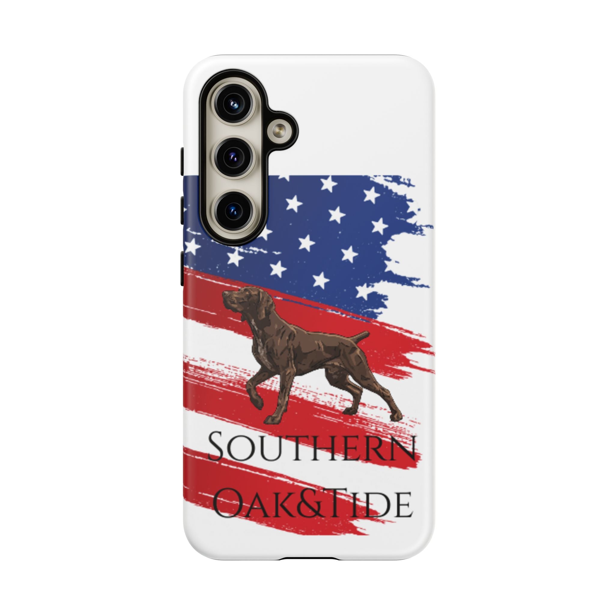 American Flag Pointer Dog phone case | Tough Cases