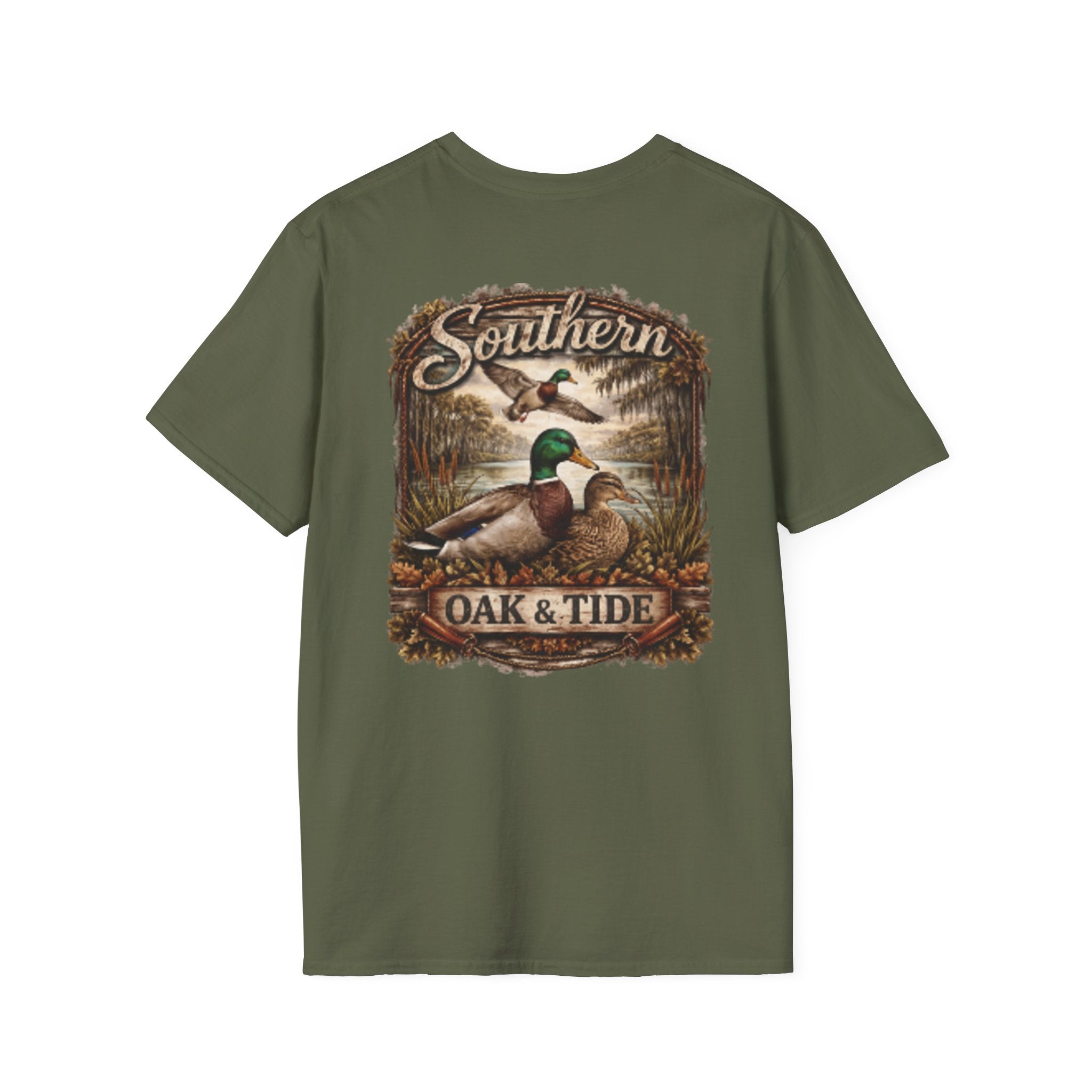 Southern Oak & Tide Duck Hunting T-Shirt