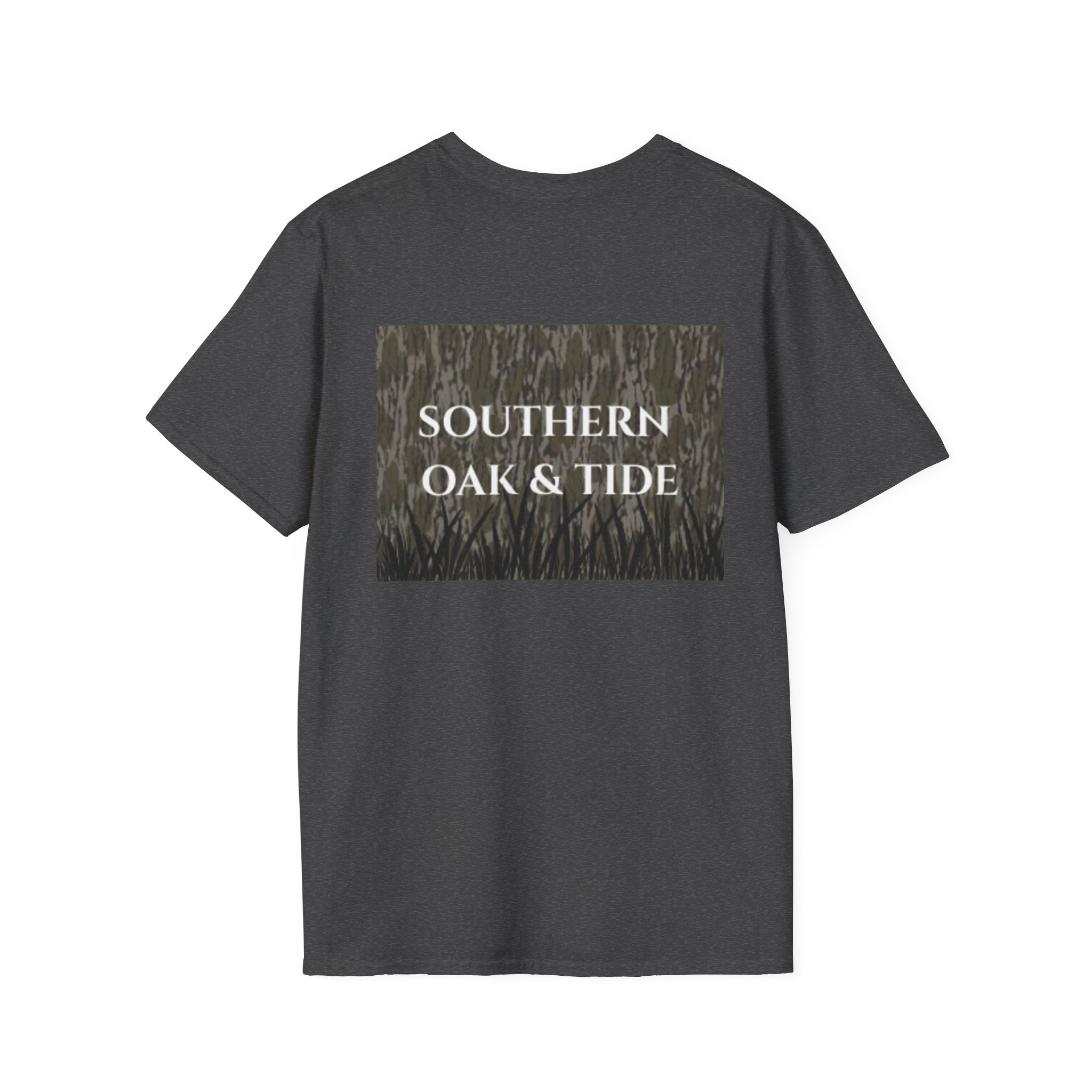 Southern Oak & Tide T-Shirt | Coastal Marsh Design, Logo Tee