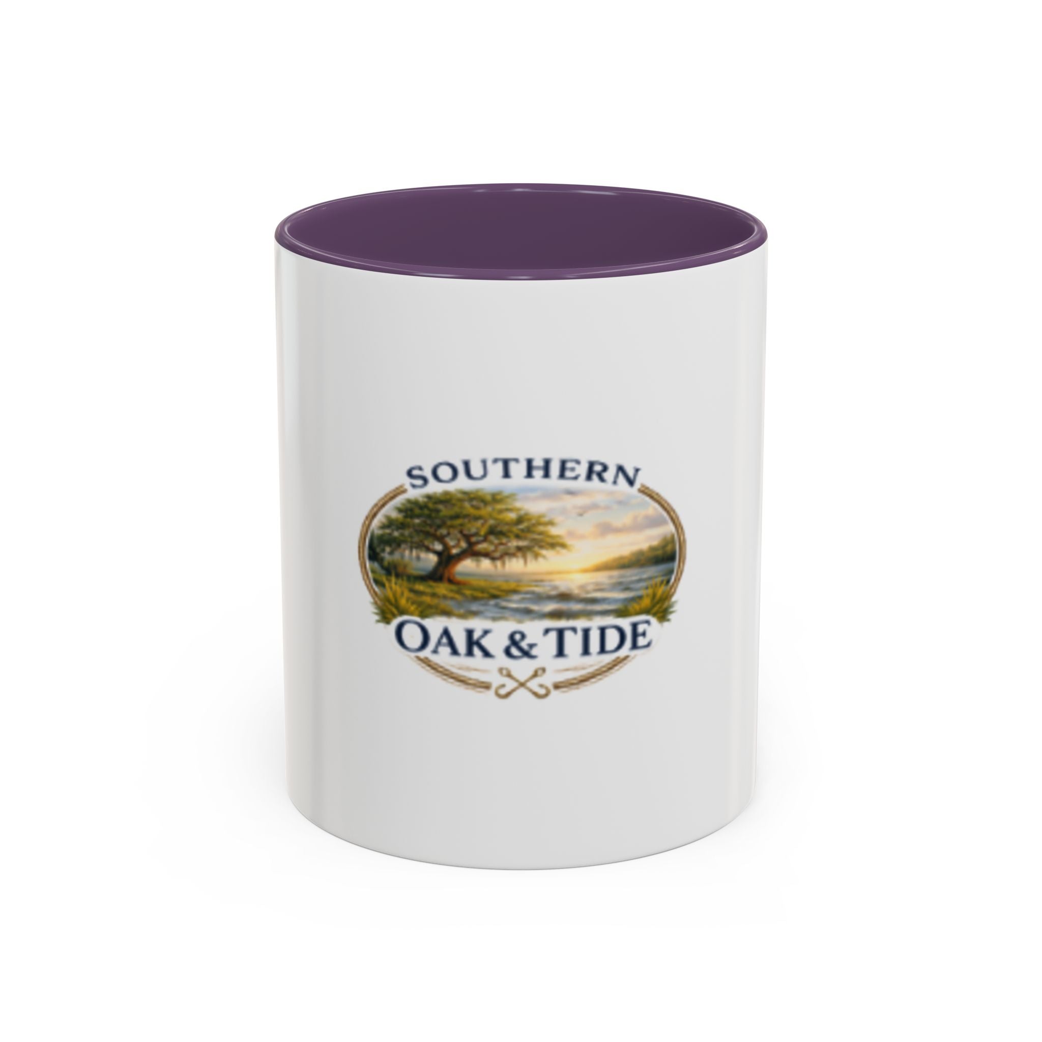 Southern Oak & Tide Mug | Coastal Oak Tree Scenic Coffee Cup