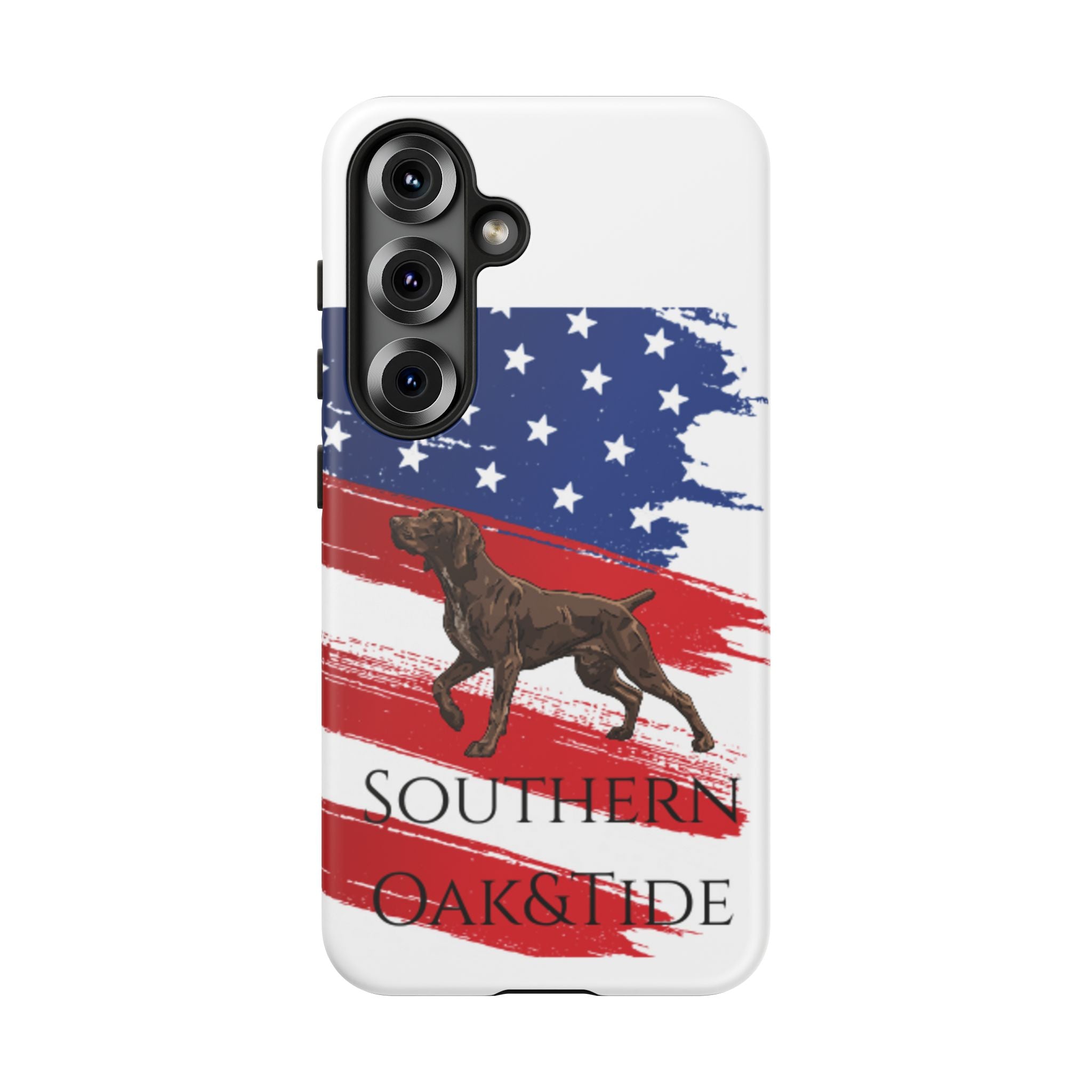 American Flag Pointer Dog phone case | Tough Cases