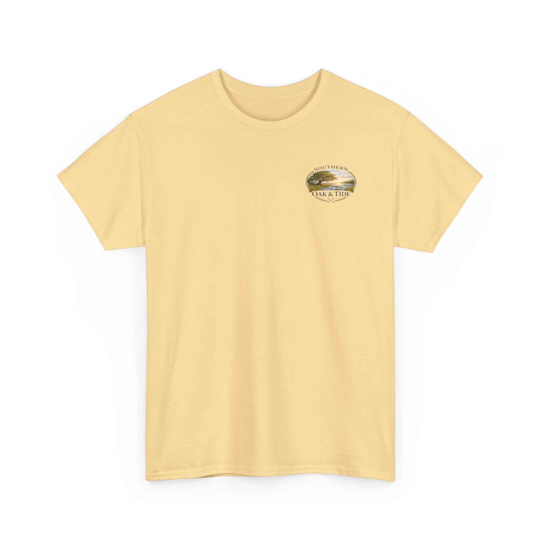 Unisex Heavy Cotton Tee (dog & ducks)