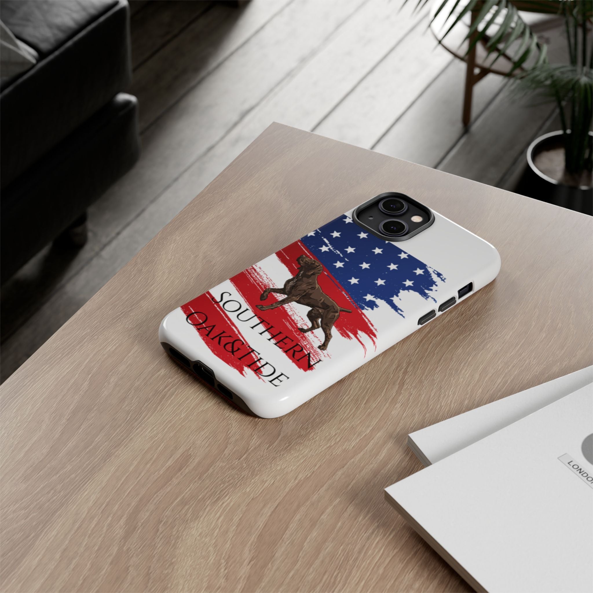 American Flag Pointer Dog phone case | Tough Cases