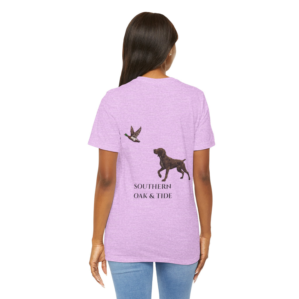 Southern Oak & Tide Hunting Dog T-Shirt