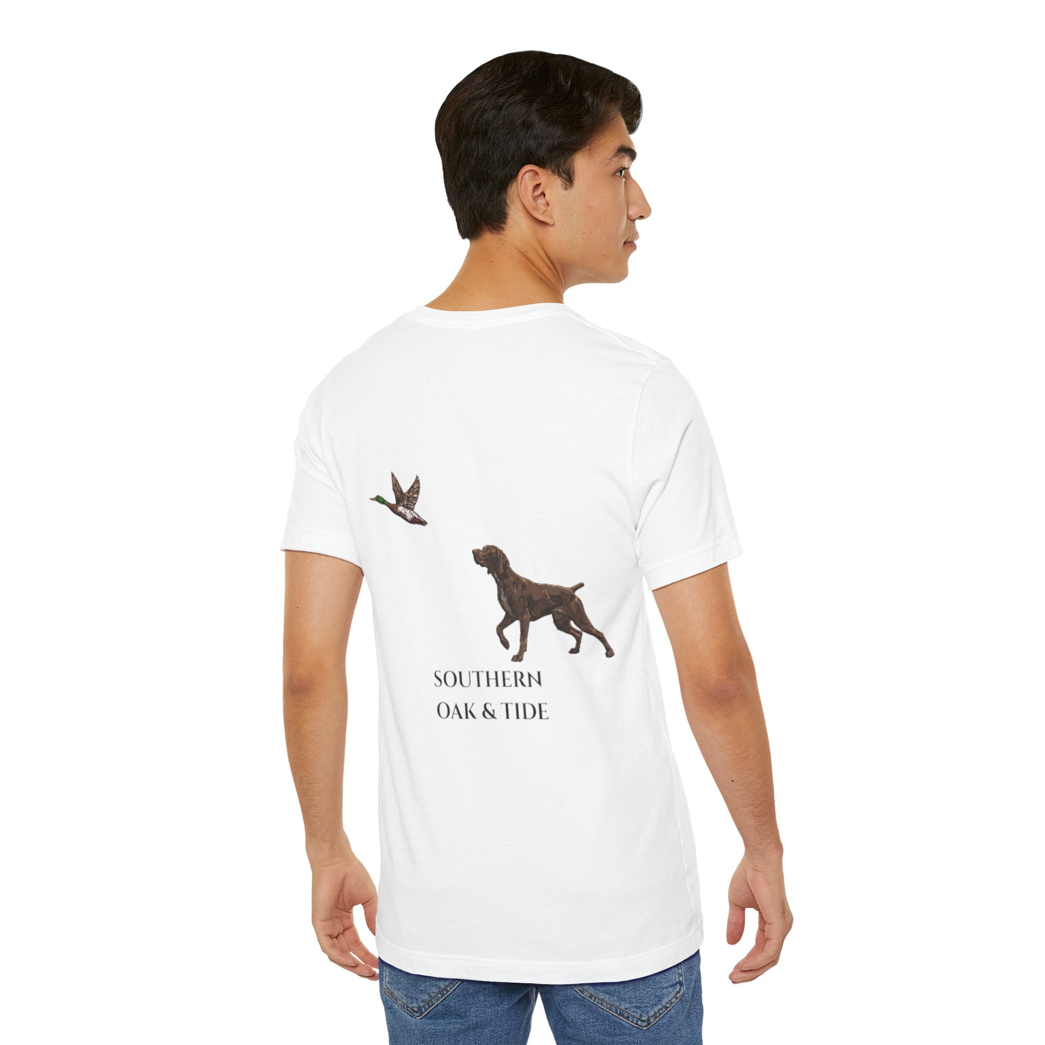 Southern Oak & Tide Hunting Dog T-Shirt