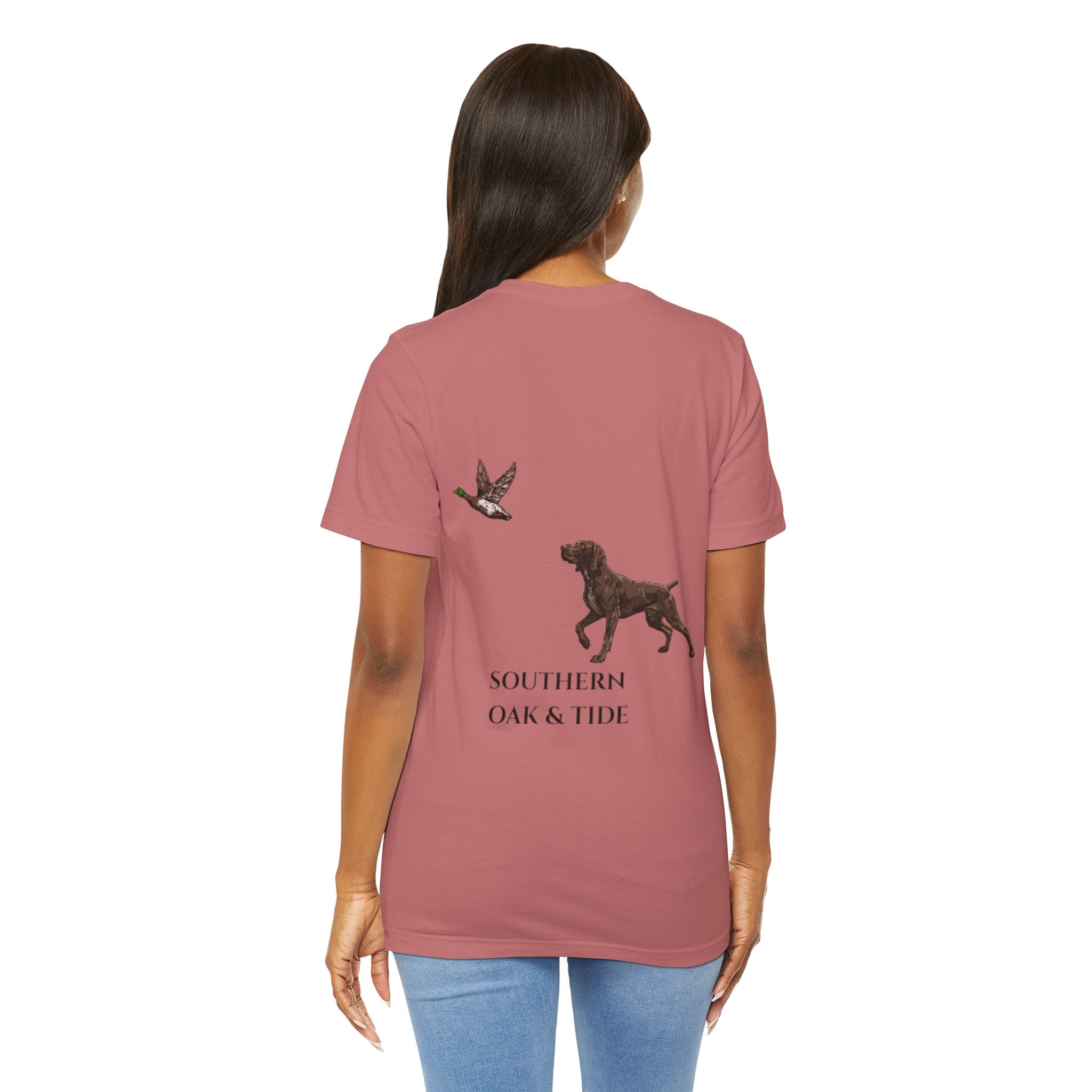Southern Oak & Tide Hunting Dog T-Shirt
