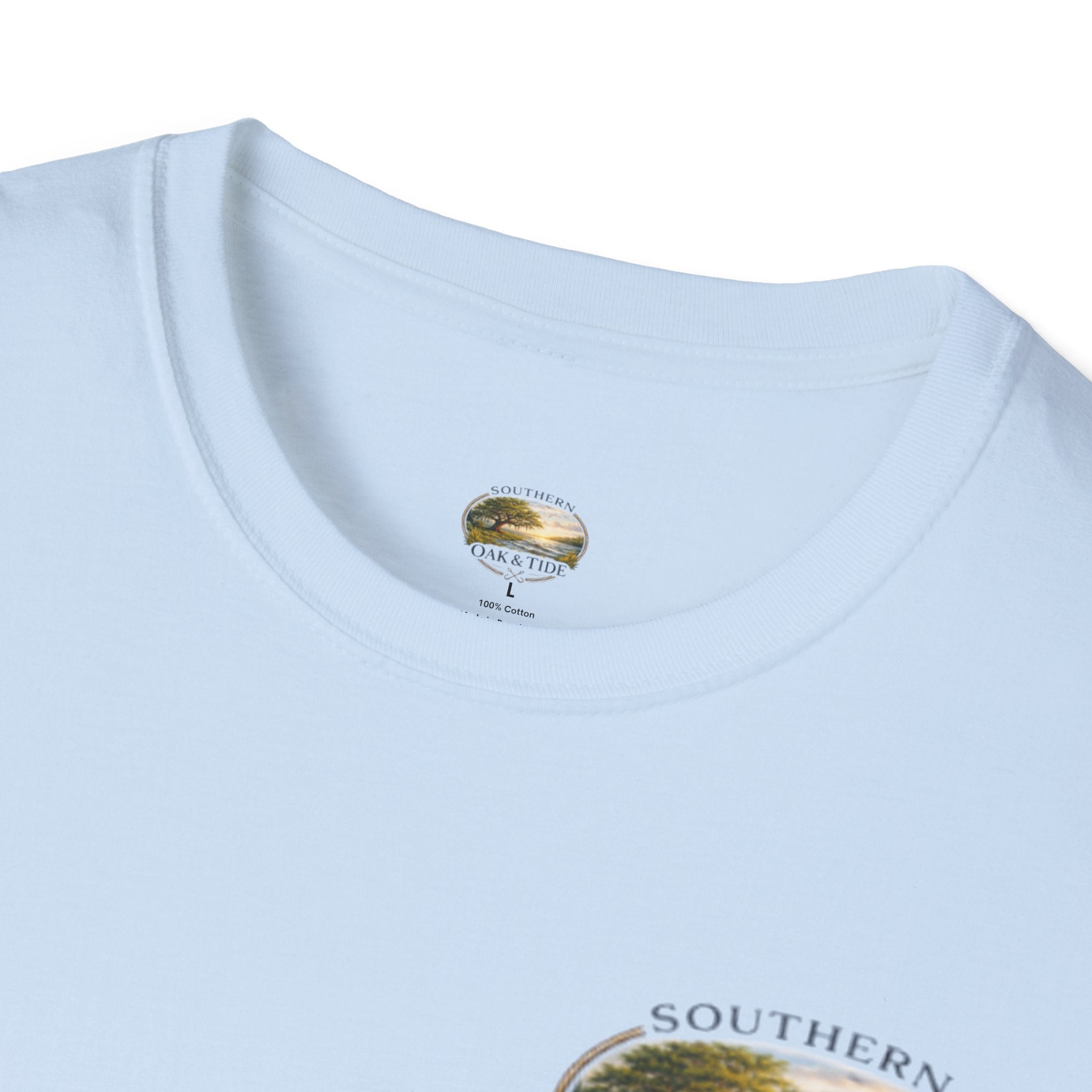 Southern Oak & Tide T-Shirt | Coastal Marsh Design, Logo Tee