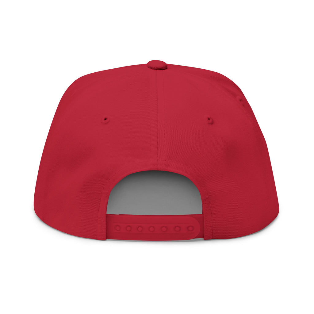Duck Embroidered Flat Bill Cap — Southern Oak & Tide Logo