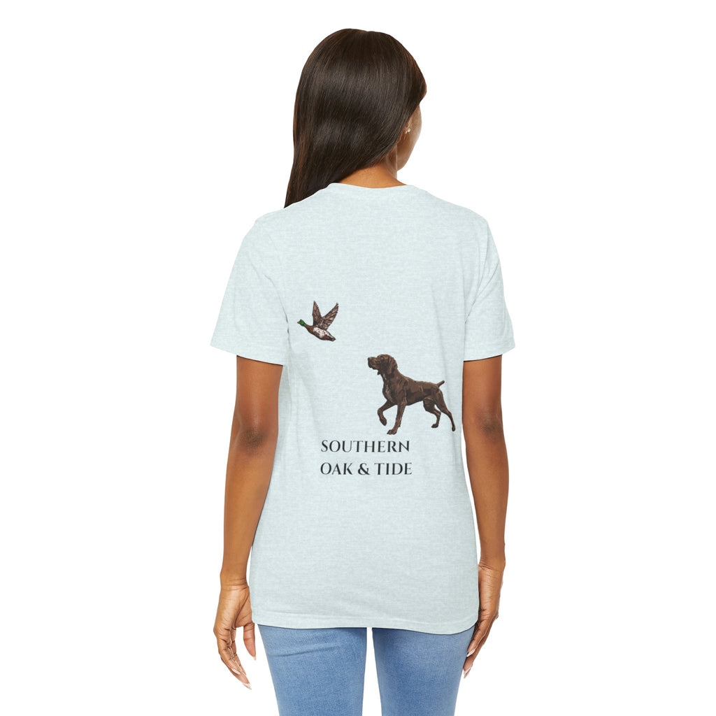 Southern Oak & Tide Hunting Dog T-Shirt
