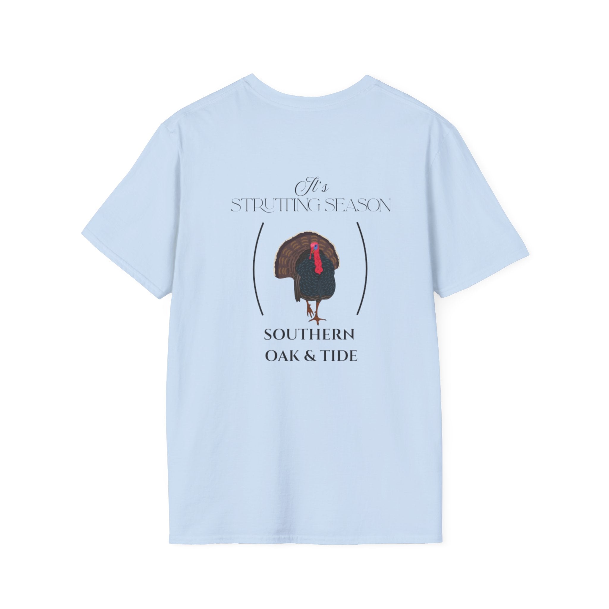 Southern Oak & Tide Turkey T-Shirt | Thanksgiving Poultry Graphic