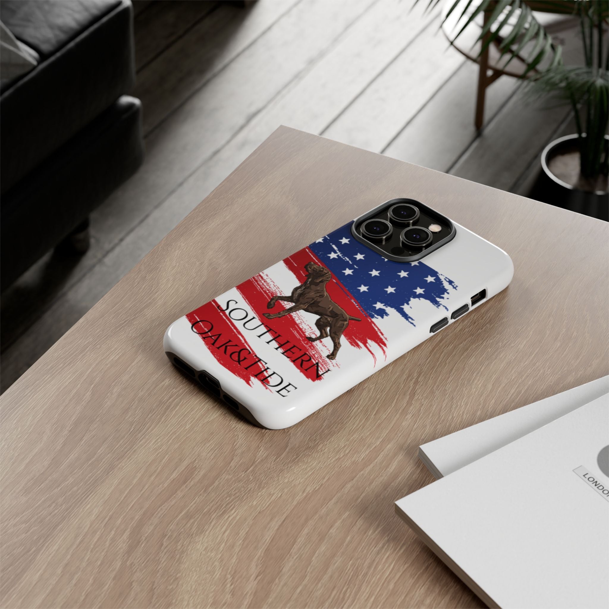 American Flag Pointer Dog phone case | Tough Cases