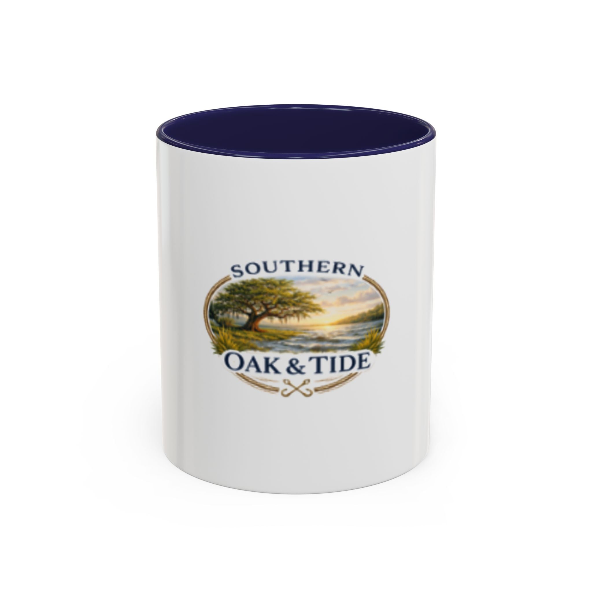 Southern Oak & Tide Mug | Coastal Oak Tree Scenic Coffee Cup