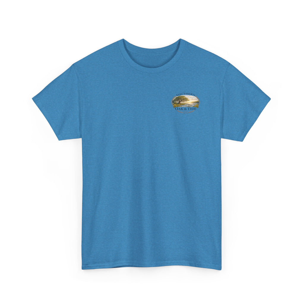 Unisex Heavy Cotton Tee (dog & ducks)