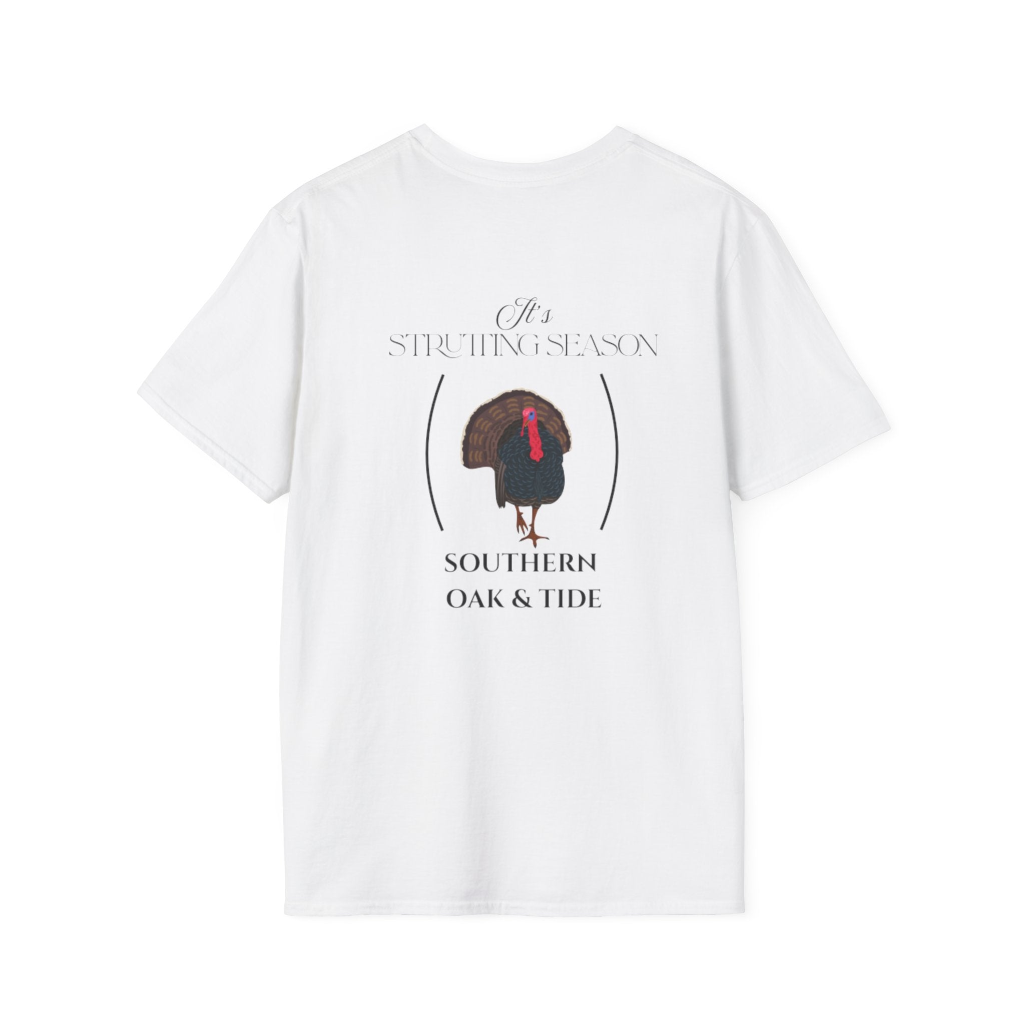 Southern Oak & Tide Turkey T-Shirt | Thanksgiving Poultry Graphic