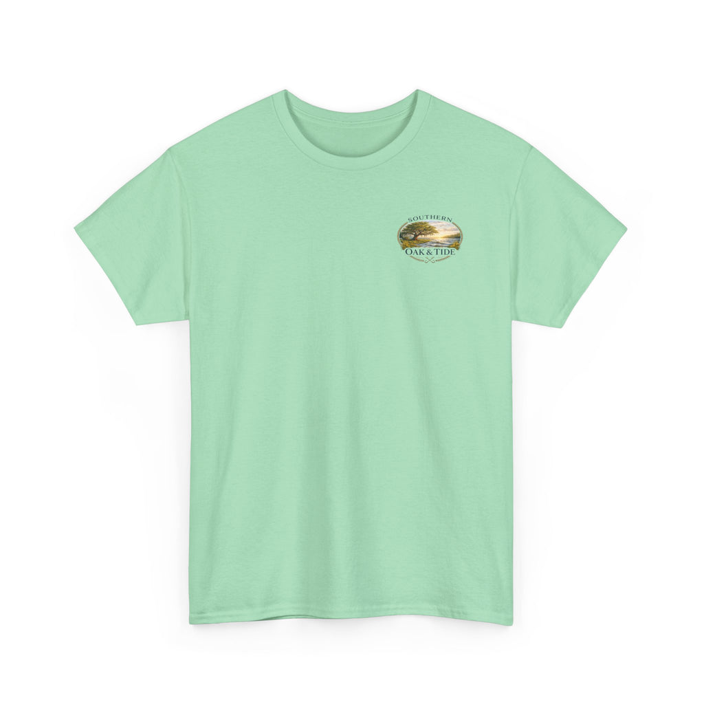 Unisex Heavy Cotton Tee (dog & ducks)