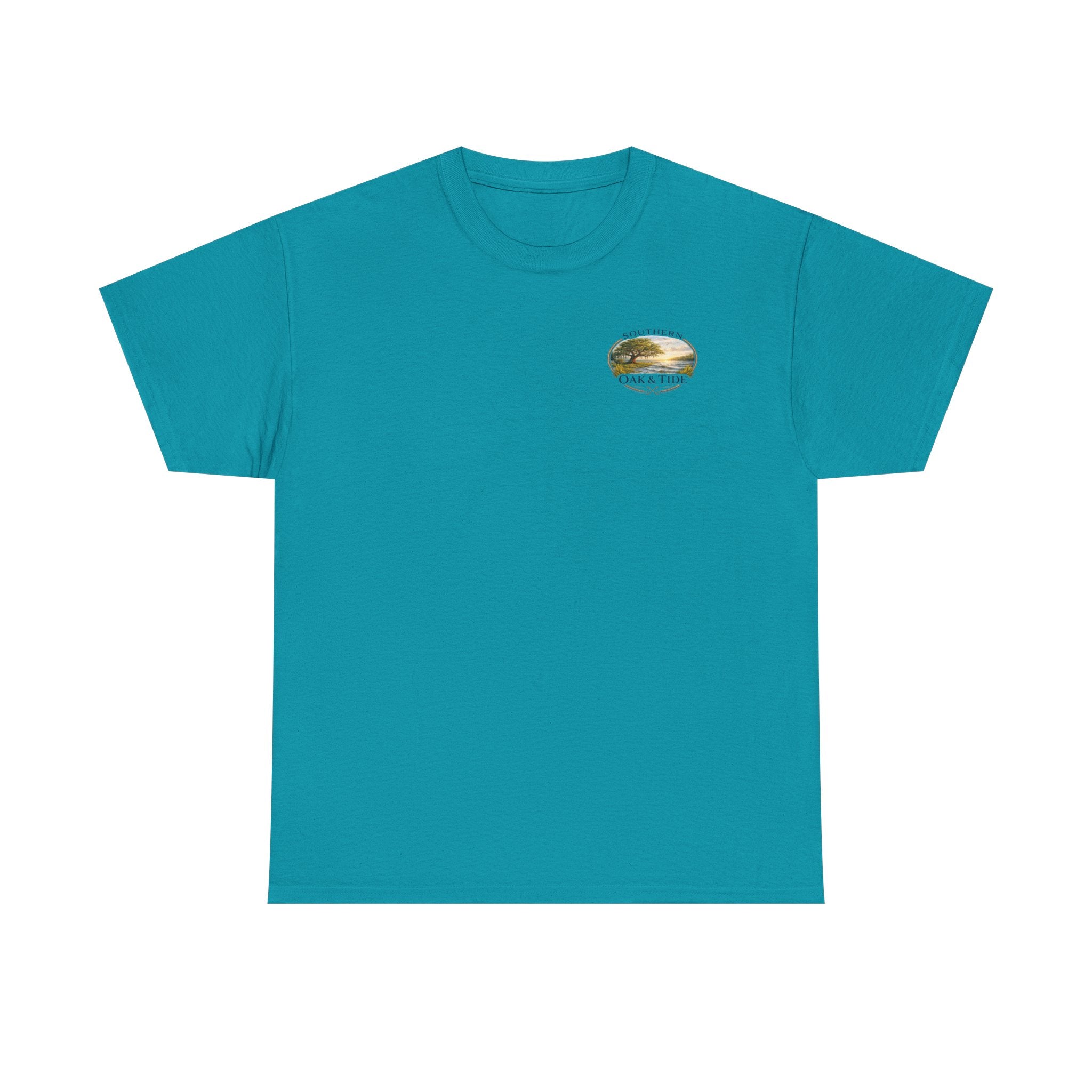 Unisex Heavy Cotton Tee (dog & ducks)