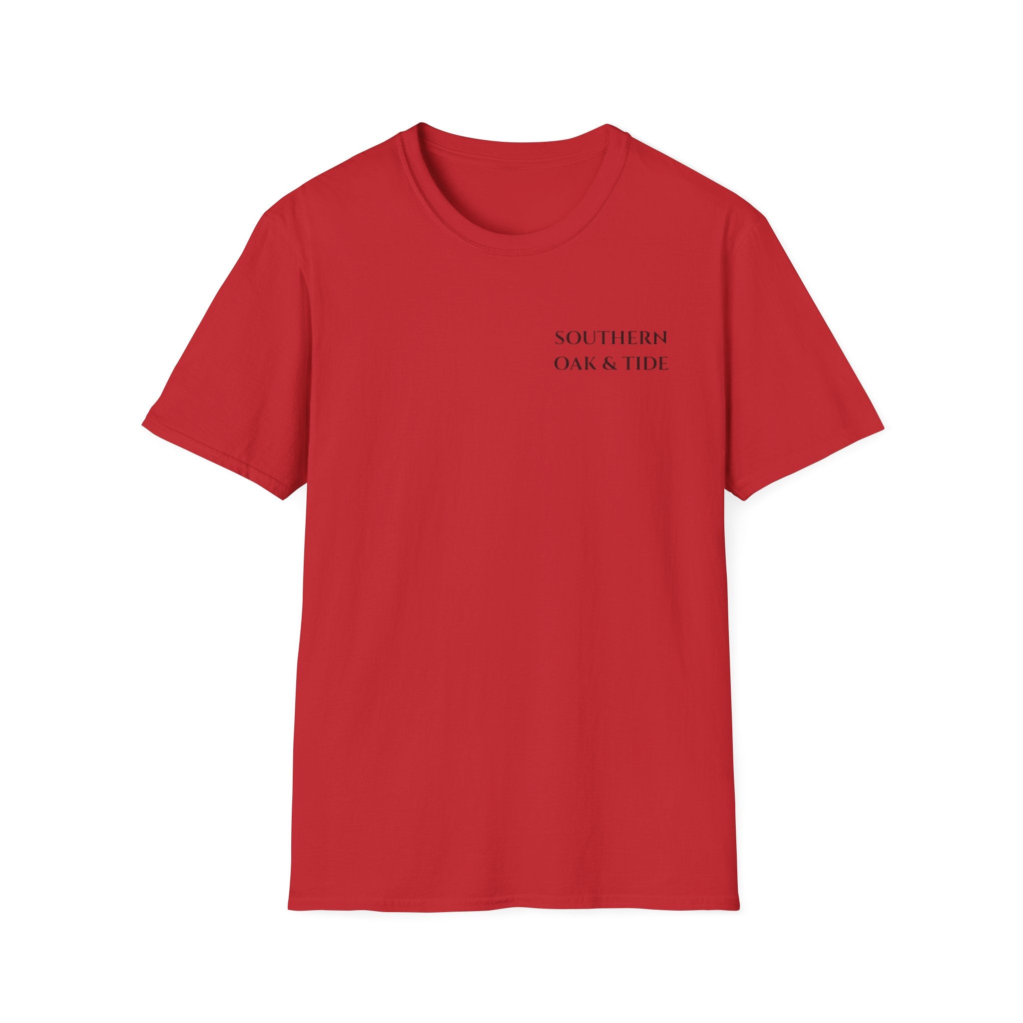 Patriotic Hunting Dog T-Shirt – “Southern Oak & Tide” USA Flag Tee