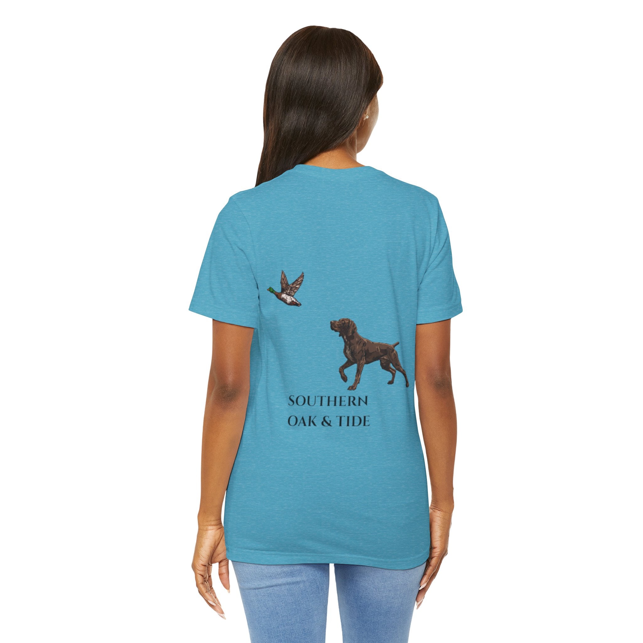 Southern Oak & Tide Hunting Dog T-Shirt