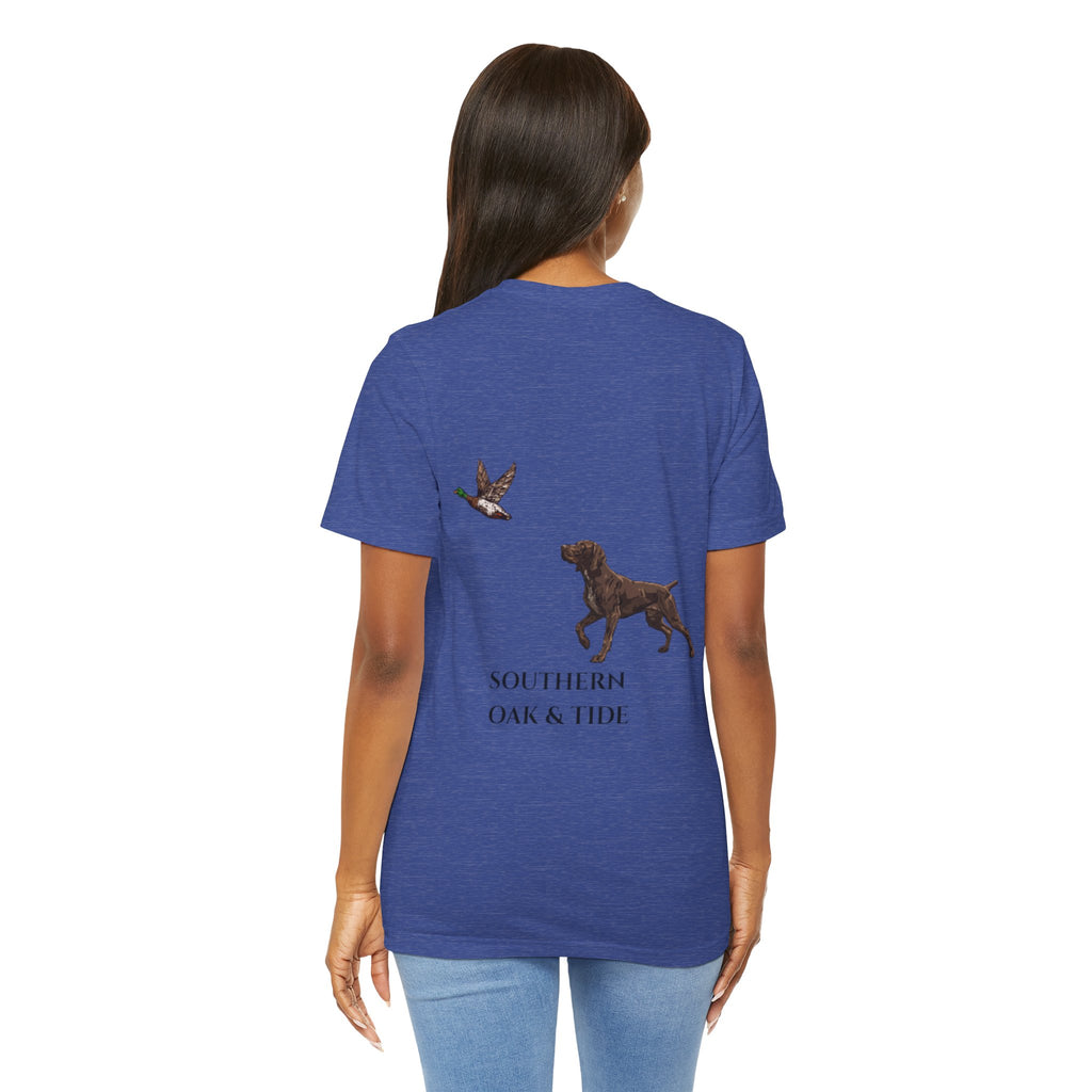 Southern Oak & Tide Hunting Dog T-Shirt