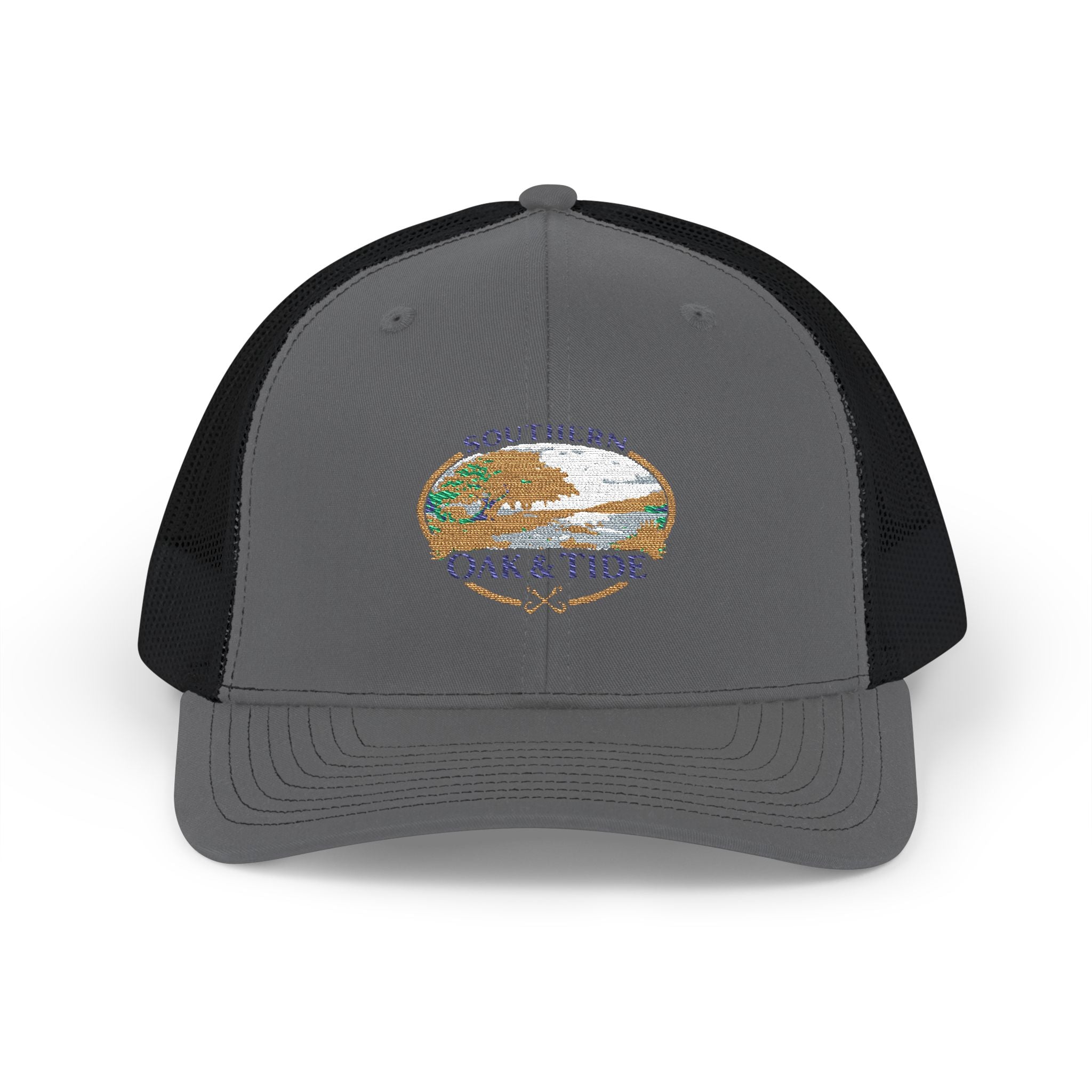 Trucker Cap  Oak & Tide Beach Sunset Embroidered Snapback