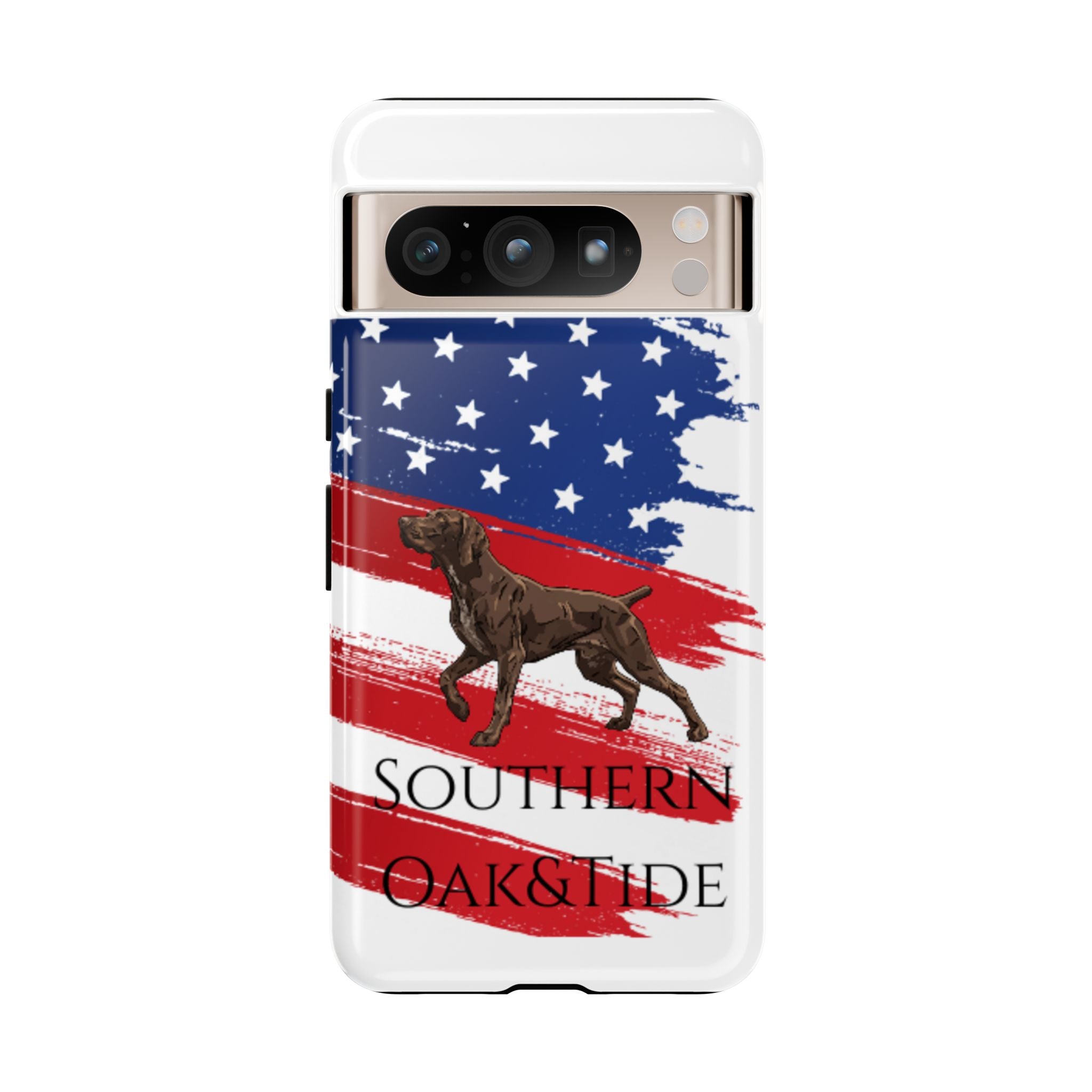 American Flag Pointer Dog phone case | Tough Cases