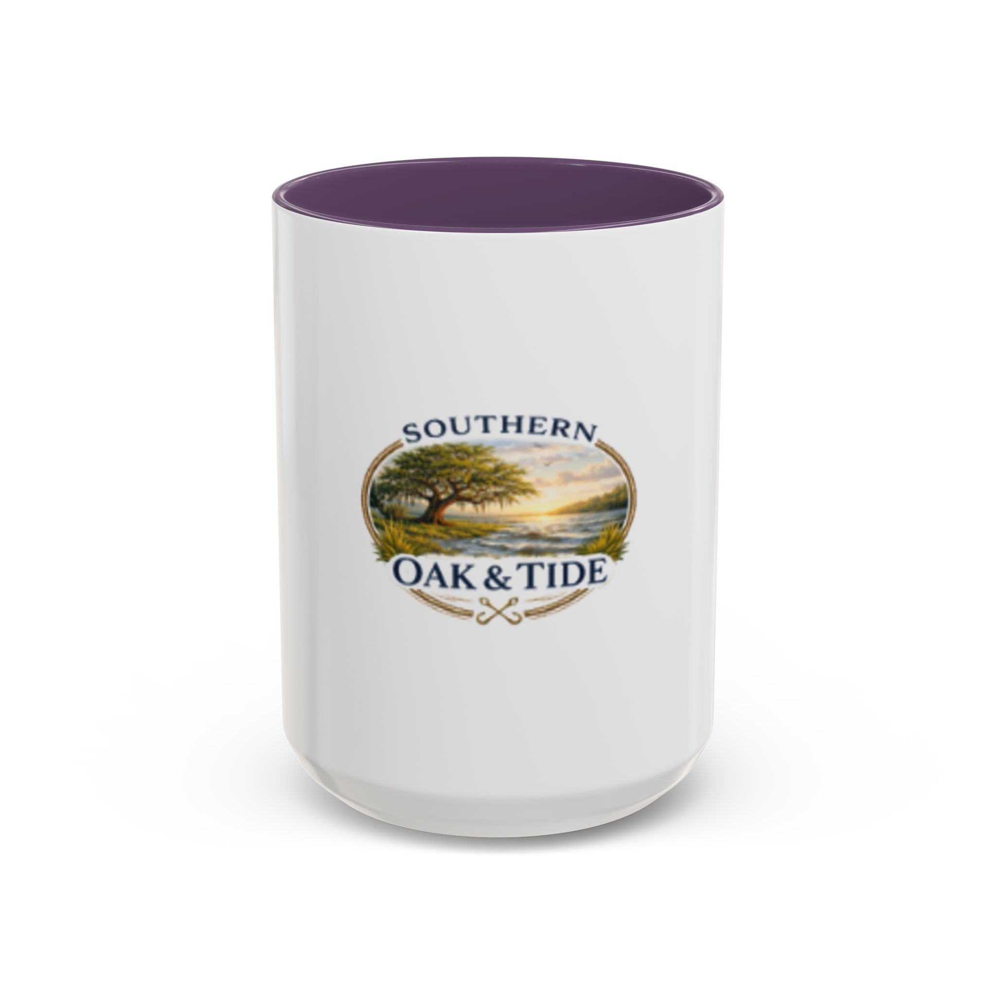 Southern Oak & Tide Mug | Coastal Oak Tree Scenic Coffee Cup