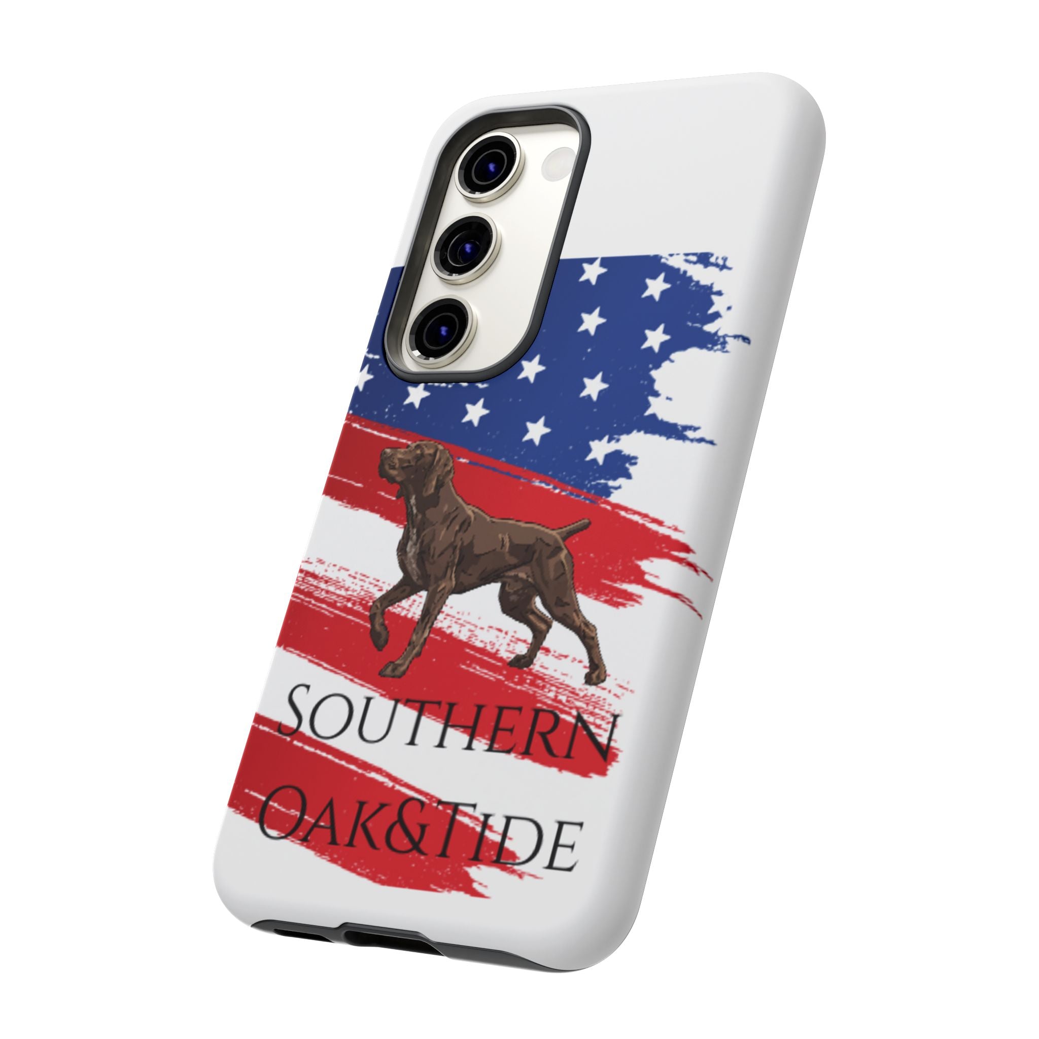 American Flag Pointer Dog phone case | Tough Cases