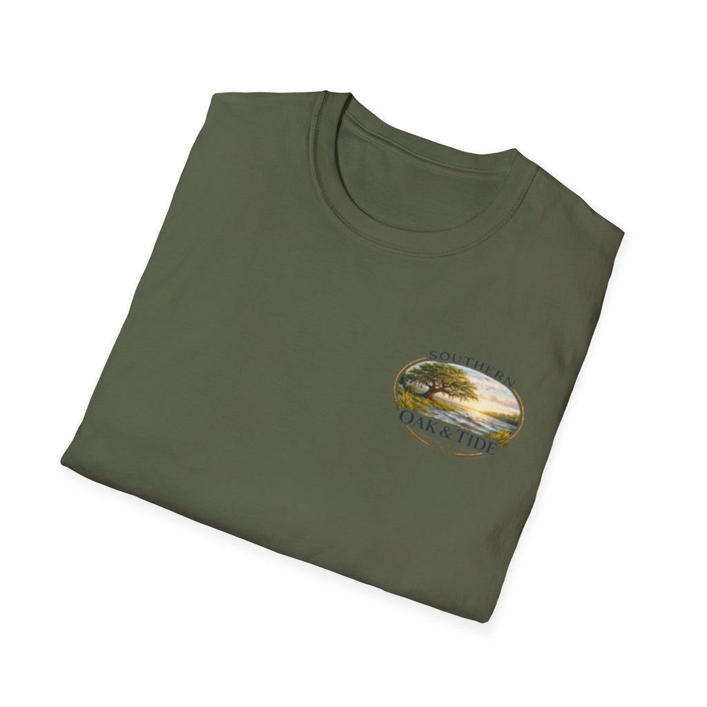 Southern Oak & Tide Turkey T-Shirt | Thanksgiving Poultry Graphic